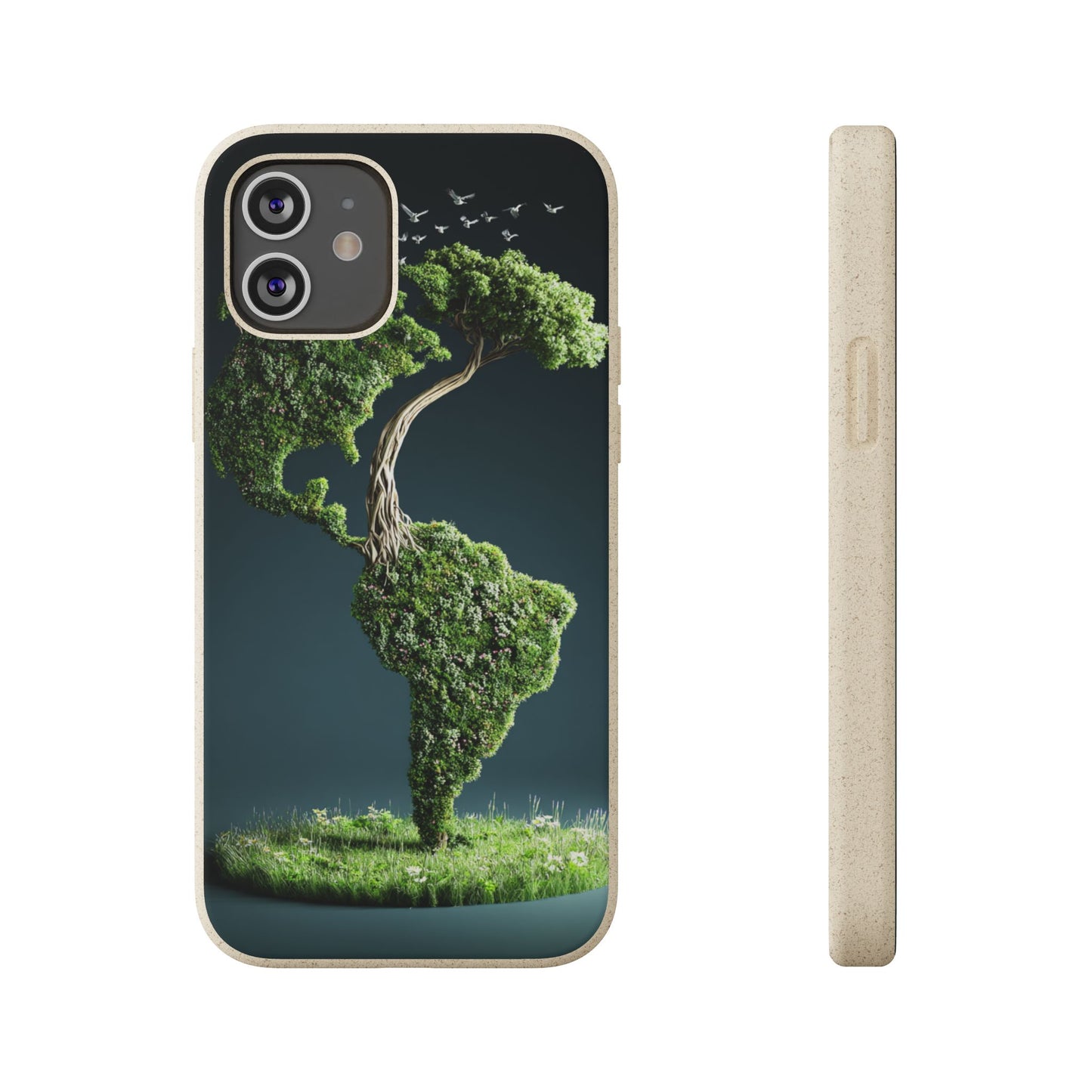 Eco-Friendly Phone Case | Biodegradable Cases for Nature Lovers, Sustainable Gift, Earth Day, Green Living, Eco-Conscious