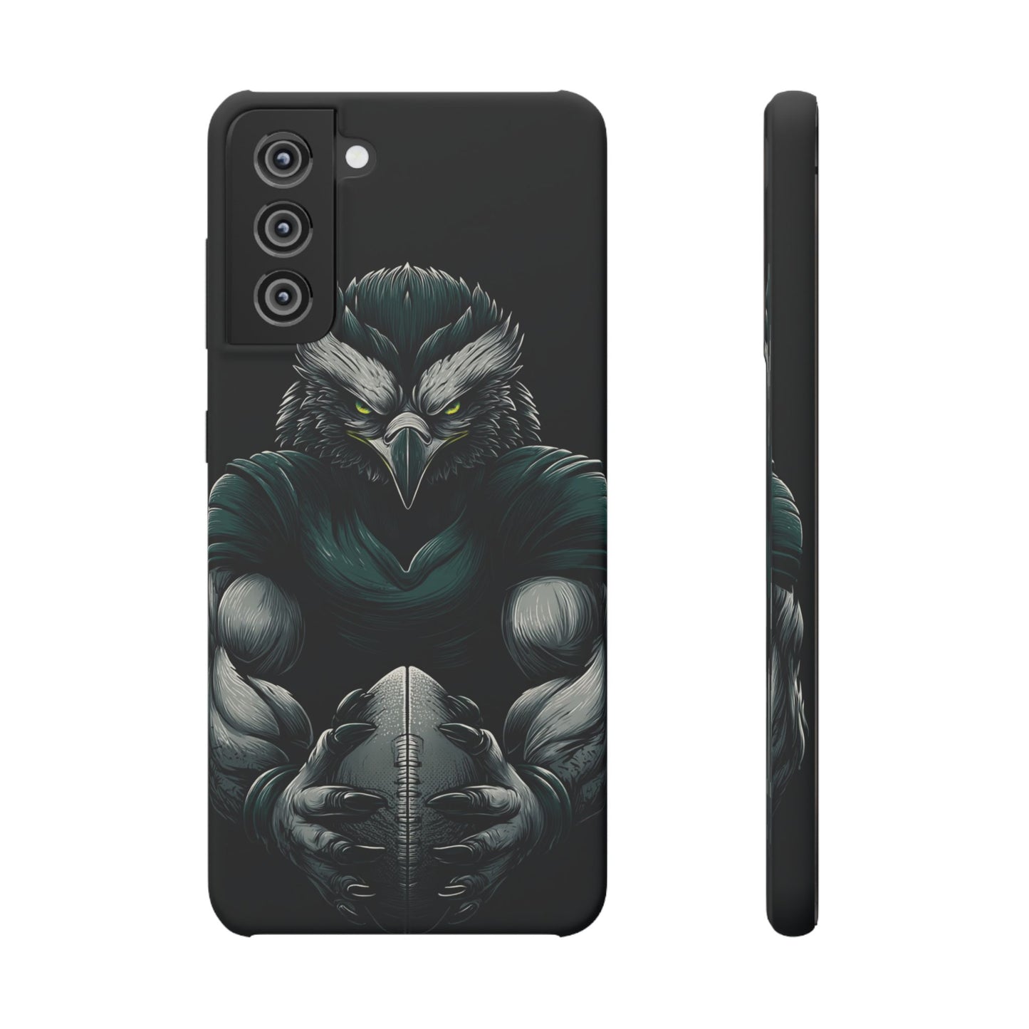Philadelphia Eagles Art Snap Case, NFL Phone Cover, Sports Fan Gift, Football Team Accessories, Protective Cell Phone Shell