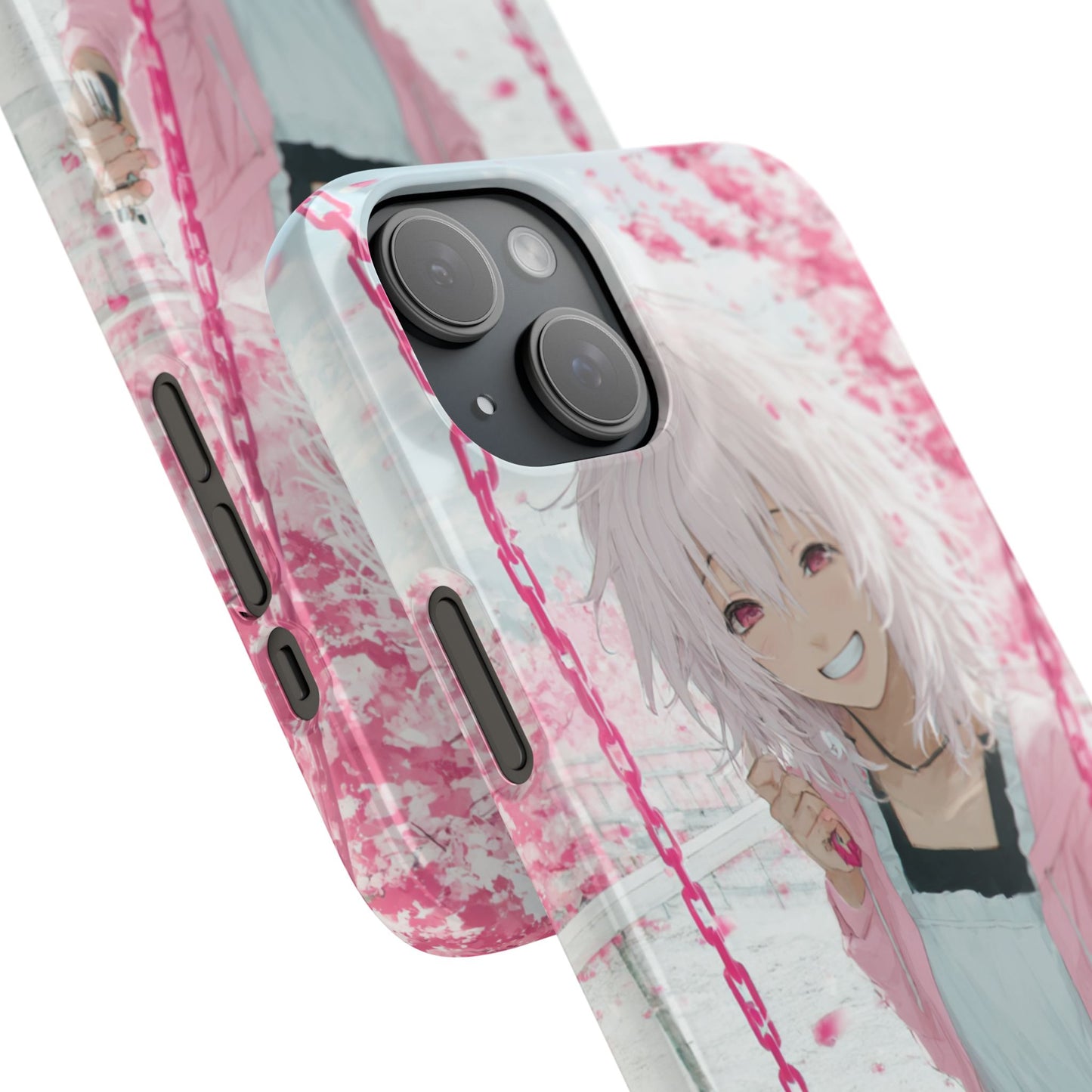 Anime Character Snap Cases for Phone, Cute Aesthetic Phone Cover, Gifts for Otaku, Floral Design, Unique Phone Cases