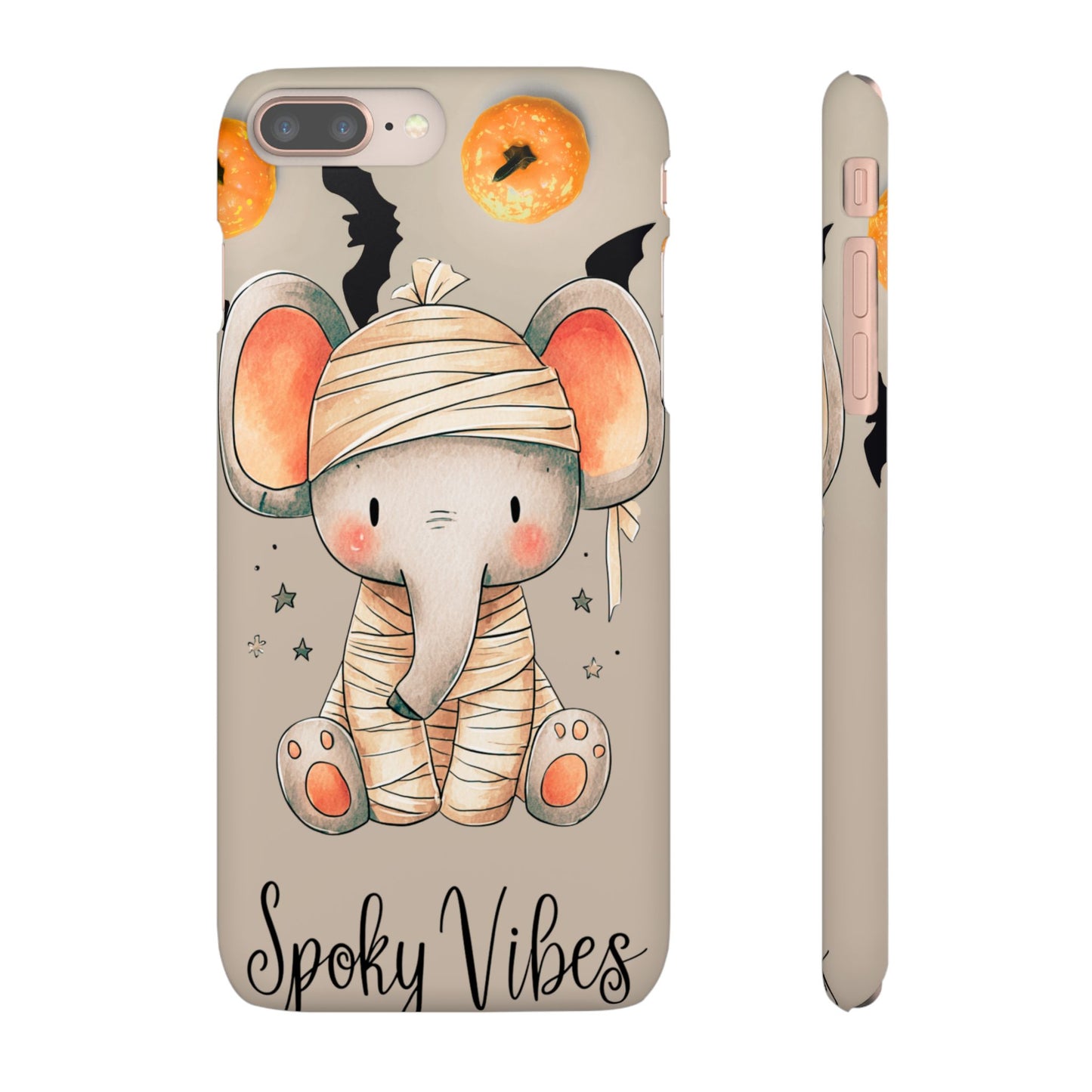 Halloween Vibe Elephant Snap Case for iPhone and Samsung