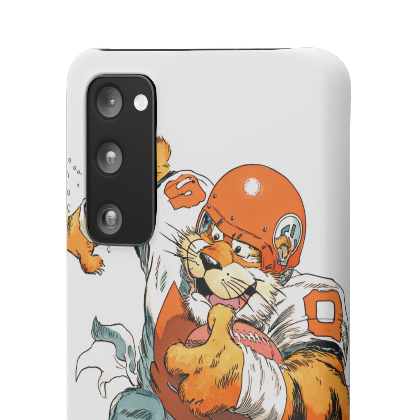 Cincinnati Bengals Snap Cases, Football Fans Phone Case, Tiger Cartoon Art Design, Football Lover Gift, Protective Phone Cover