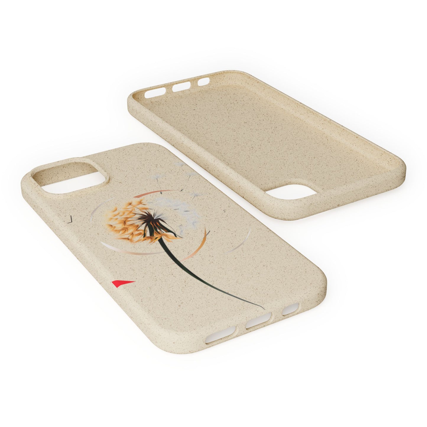 Plastic Free Eco-Friendly Phone Cases with Floral Design Sustainable Gift for Iphone and Samsungs