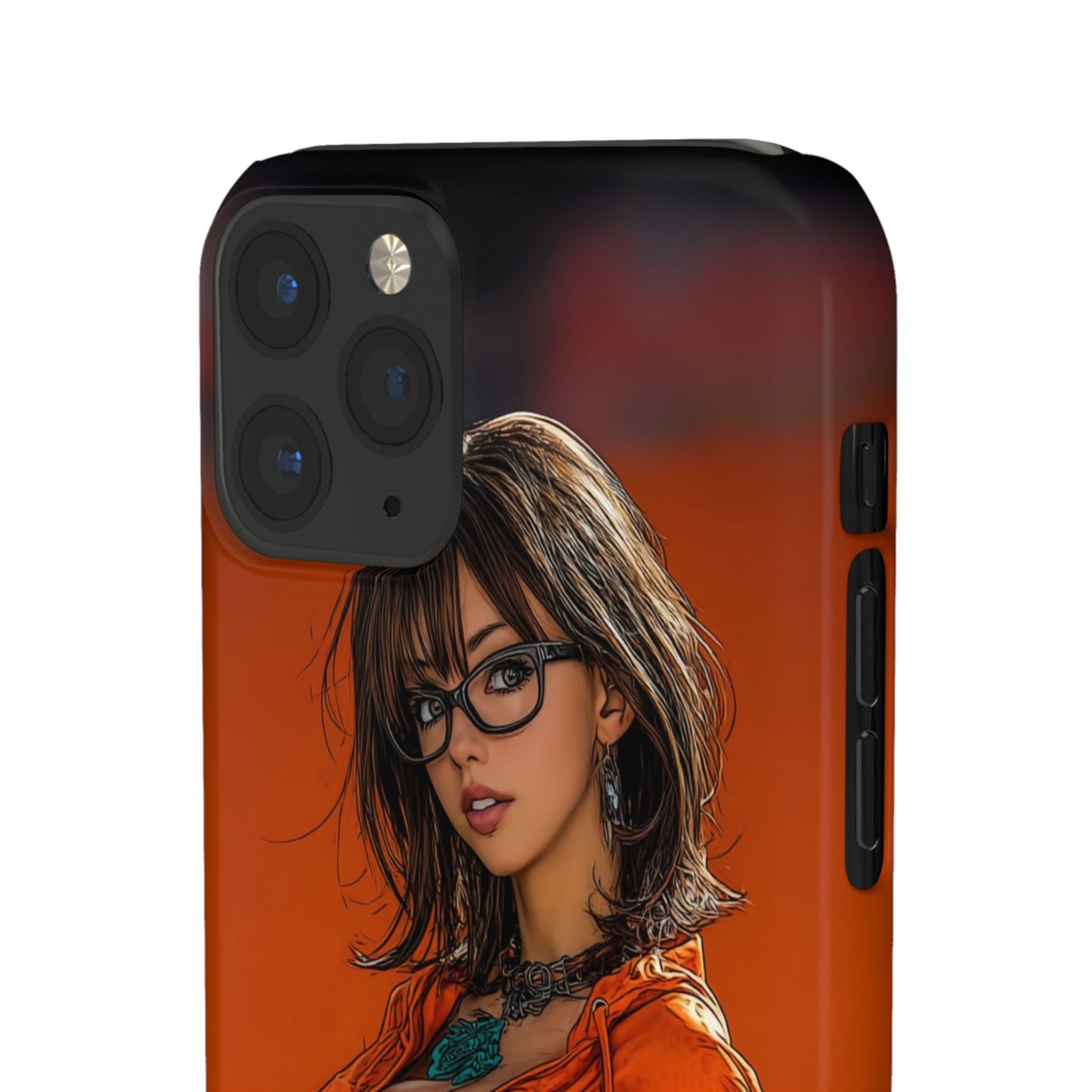 Velma Dinkley Cleveland Browns Fan Snap Cases, Phone Cover, Cartoon Style Art, Custom Case, Protective Shell