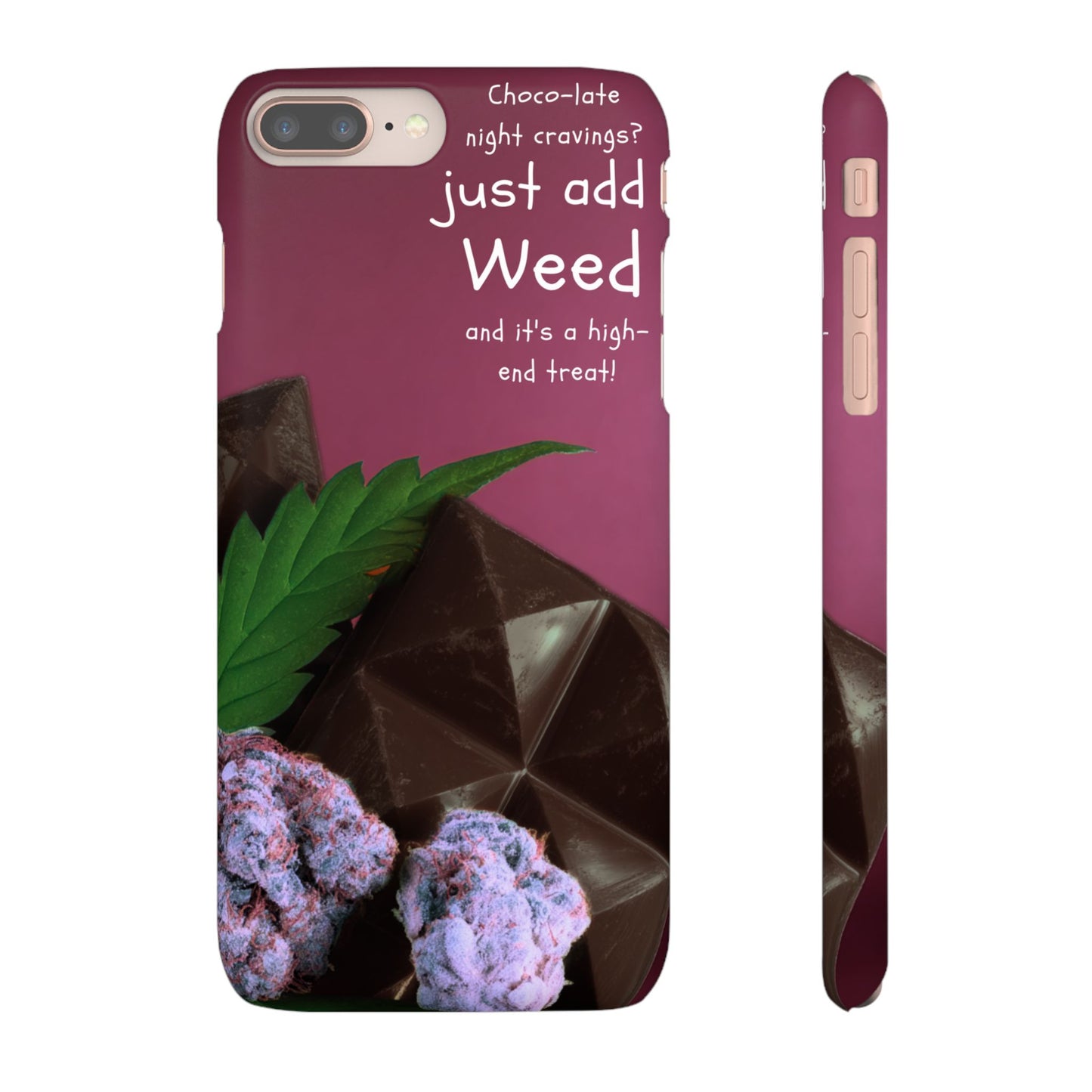 High-End Treat Snap Cases for Weed Enthusiasts Iphone and Samsung Phone Cover