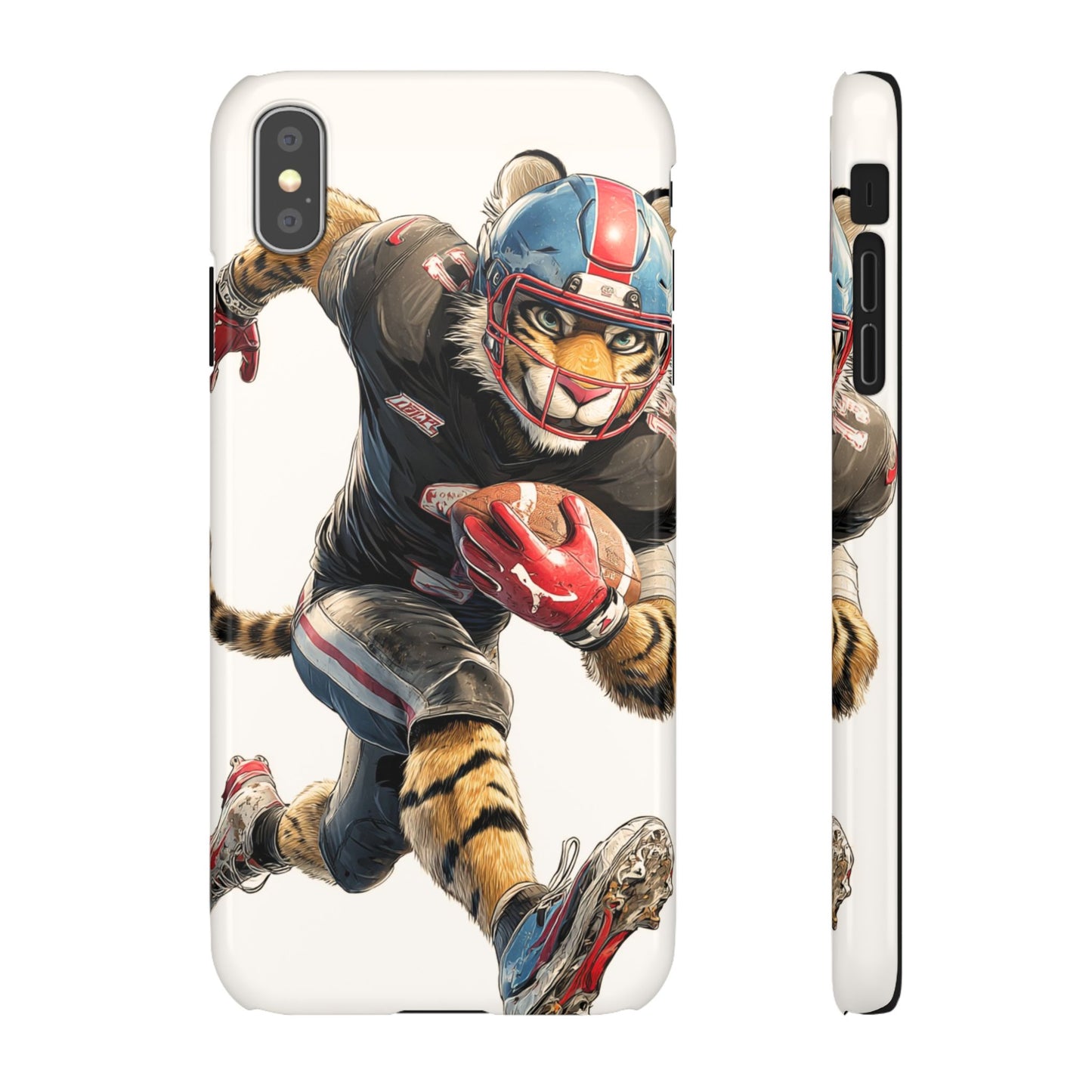Sporty Animal Snap Cases for Phone, Unique Art, Gift for Sports Lovers, Fun Design for Gamers, iPhone Accessories