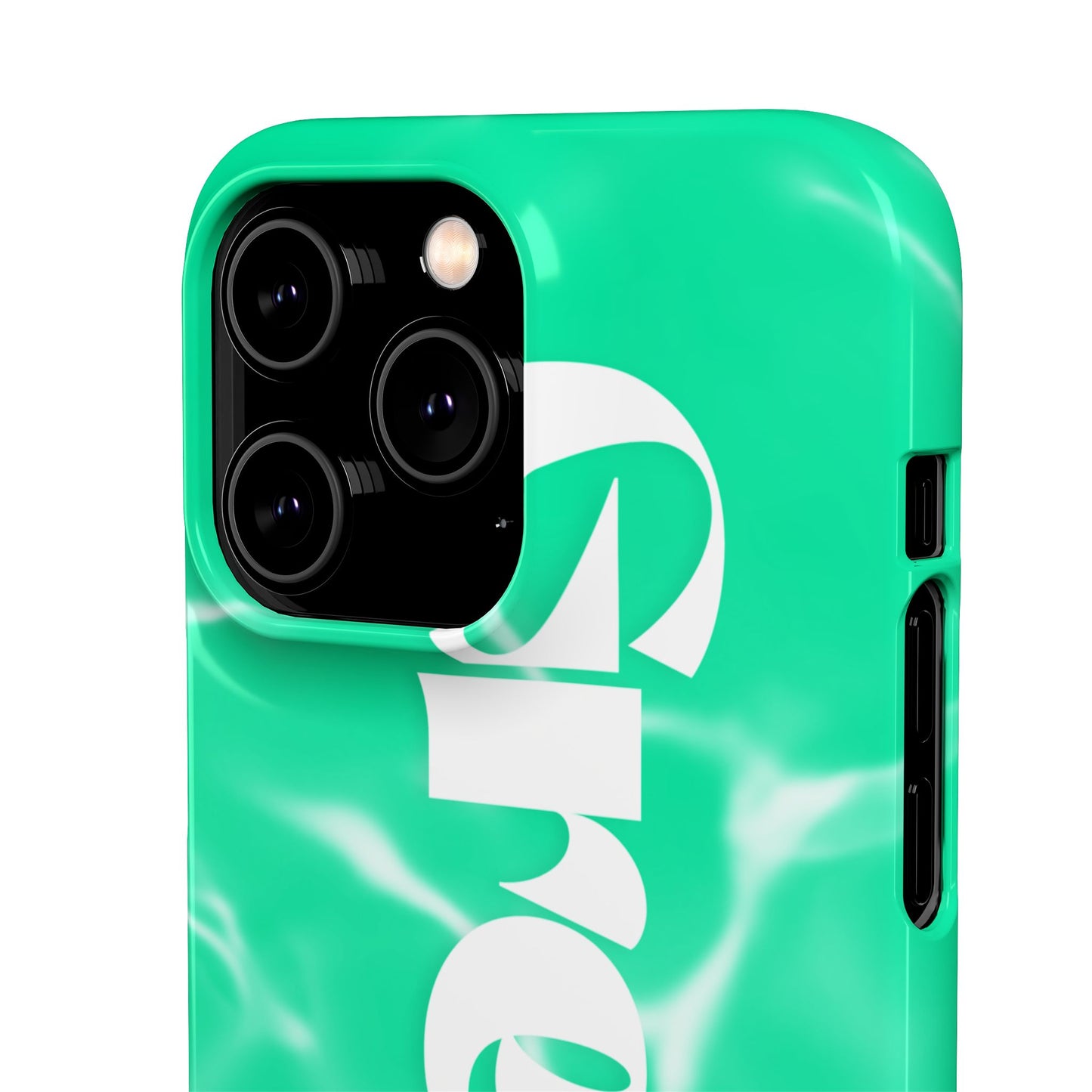 Aqua Pool Vibe Snap Case, Tropical Phone Cover, Summer Accessory, Trendy Gift for Friends, Beach Lover's Essential