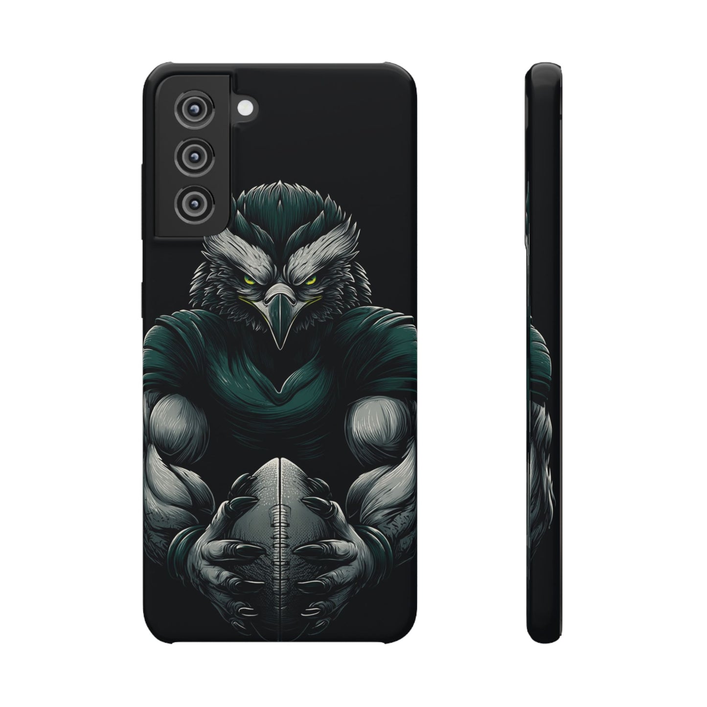 Philadelphia Eagles Art Snap Case, NFL Phone Cover, Sports Fan Gift, Football Team Accessories, Protective Cell Phone Shell