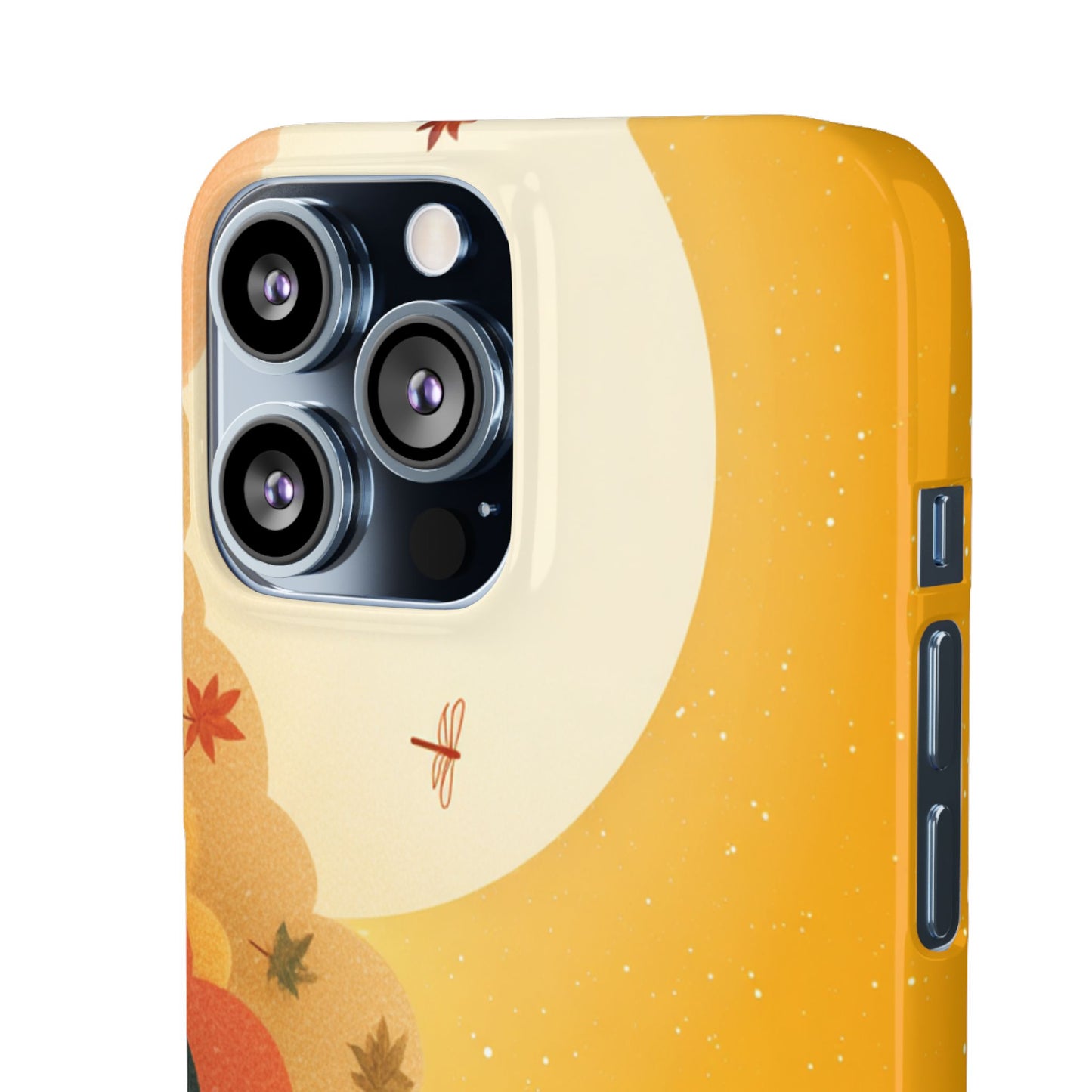 Autumn Sunset Snap Case, Fall Phone Cover, Nature-Themed Accessory, Gift for Her, Seasonal Aesthetic