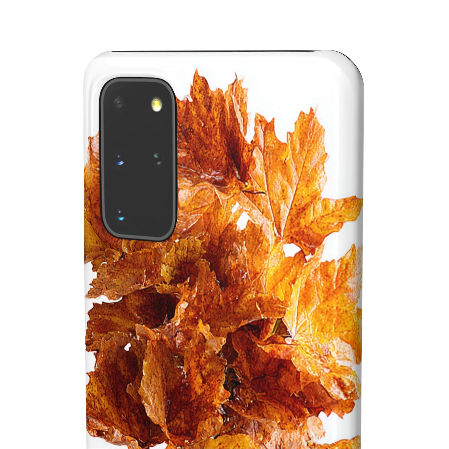 Autumn Leaf Phone Case | Fall Snap Cases, Phone Accessories, Nature Lover Gift, Seasonal Decor, Cozy Fall Vibes