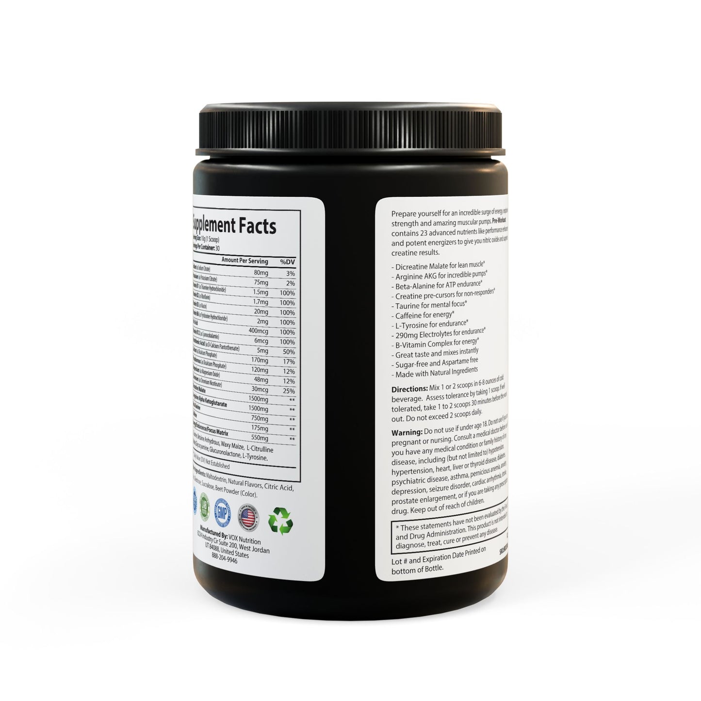 Pre-Workout Supplement Watermelon