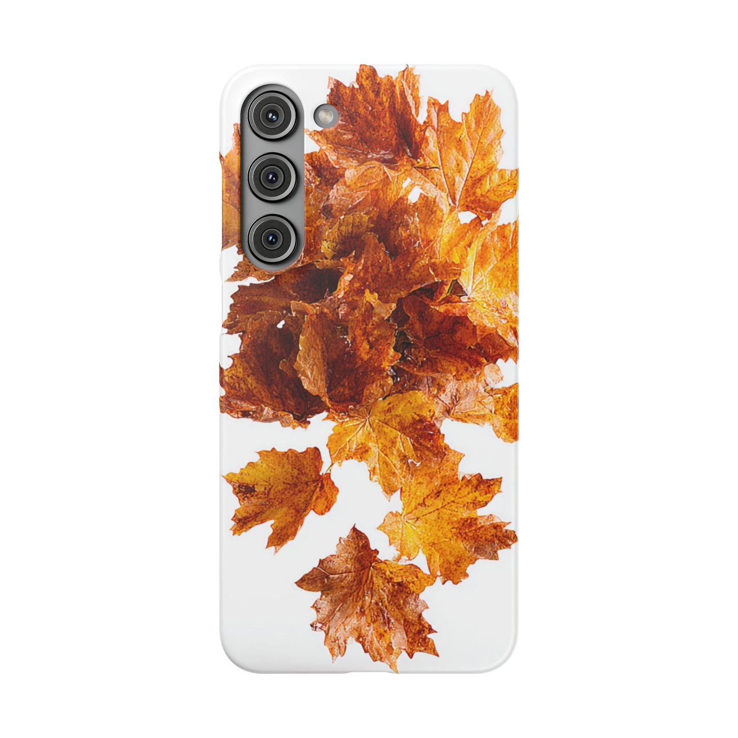 Autumn Leaf Phone Case | Fall Snap Cases, Phone Accessories, Nature Lover Gift, Seasonal Decor, Cozy Fall Vibes