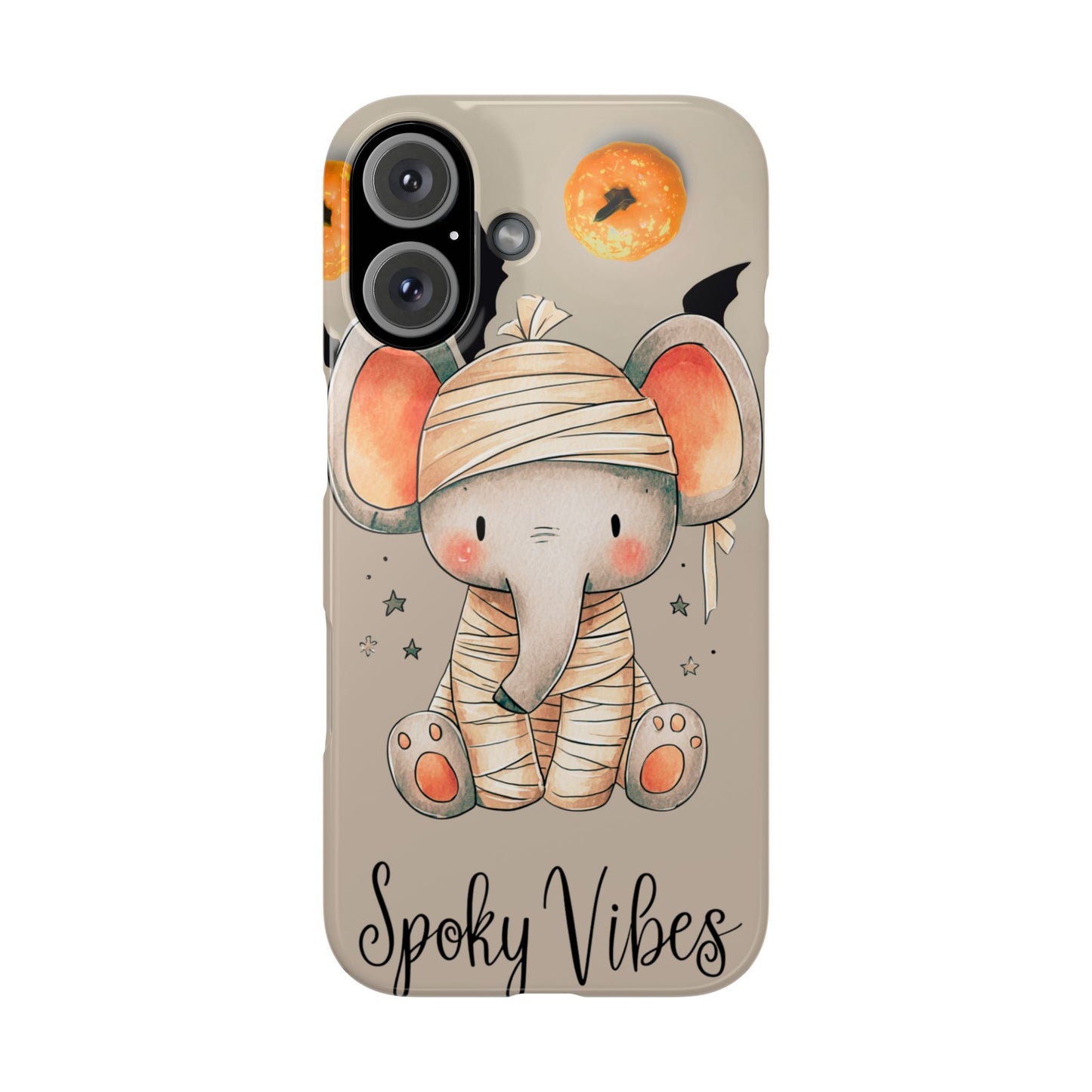 Halloween Vibe Elephant Snap Case for iPhone and Samsung