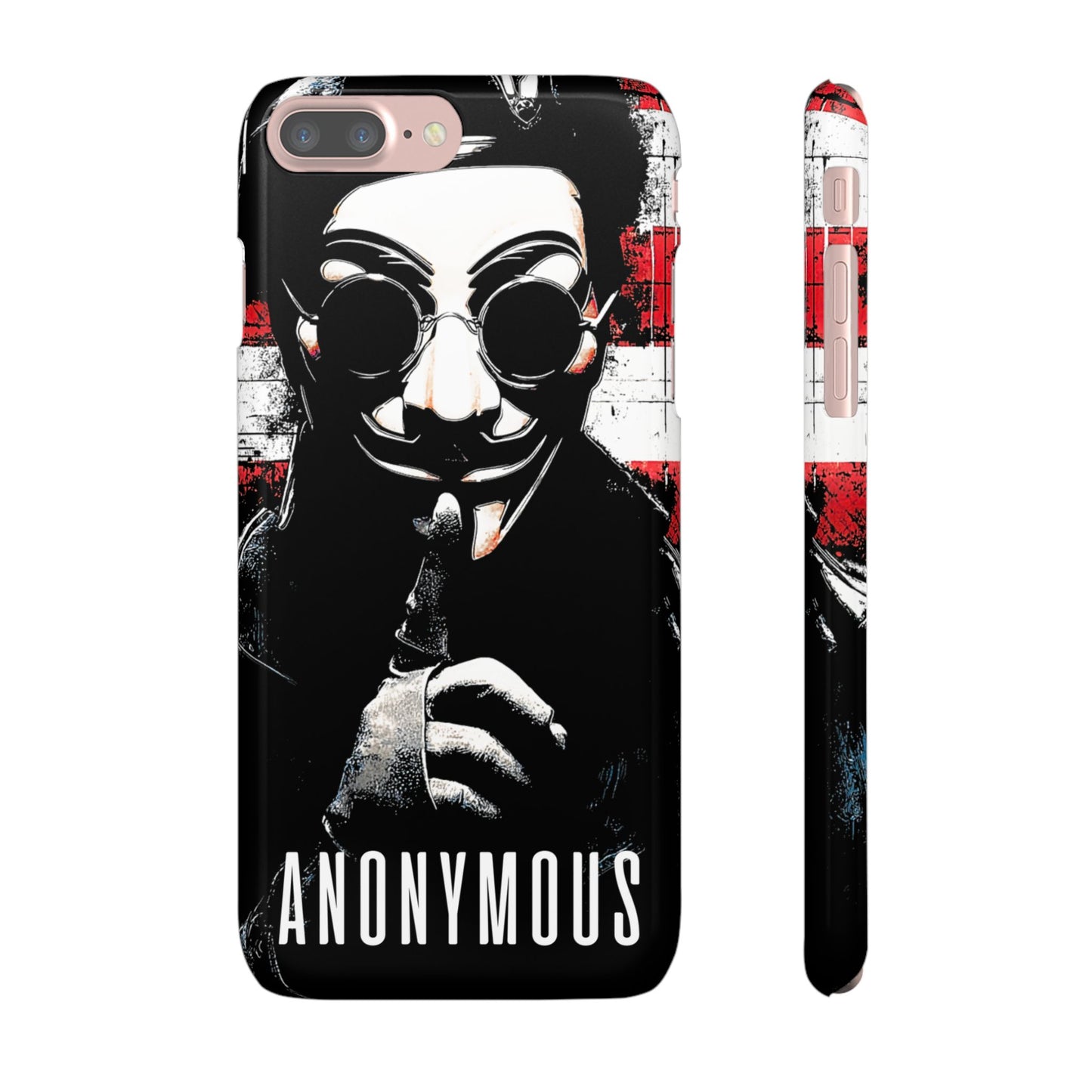 Anonimous & Guy Fawkes Art Snap Case and Protective Phone Cover For iPhone and Samsung
