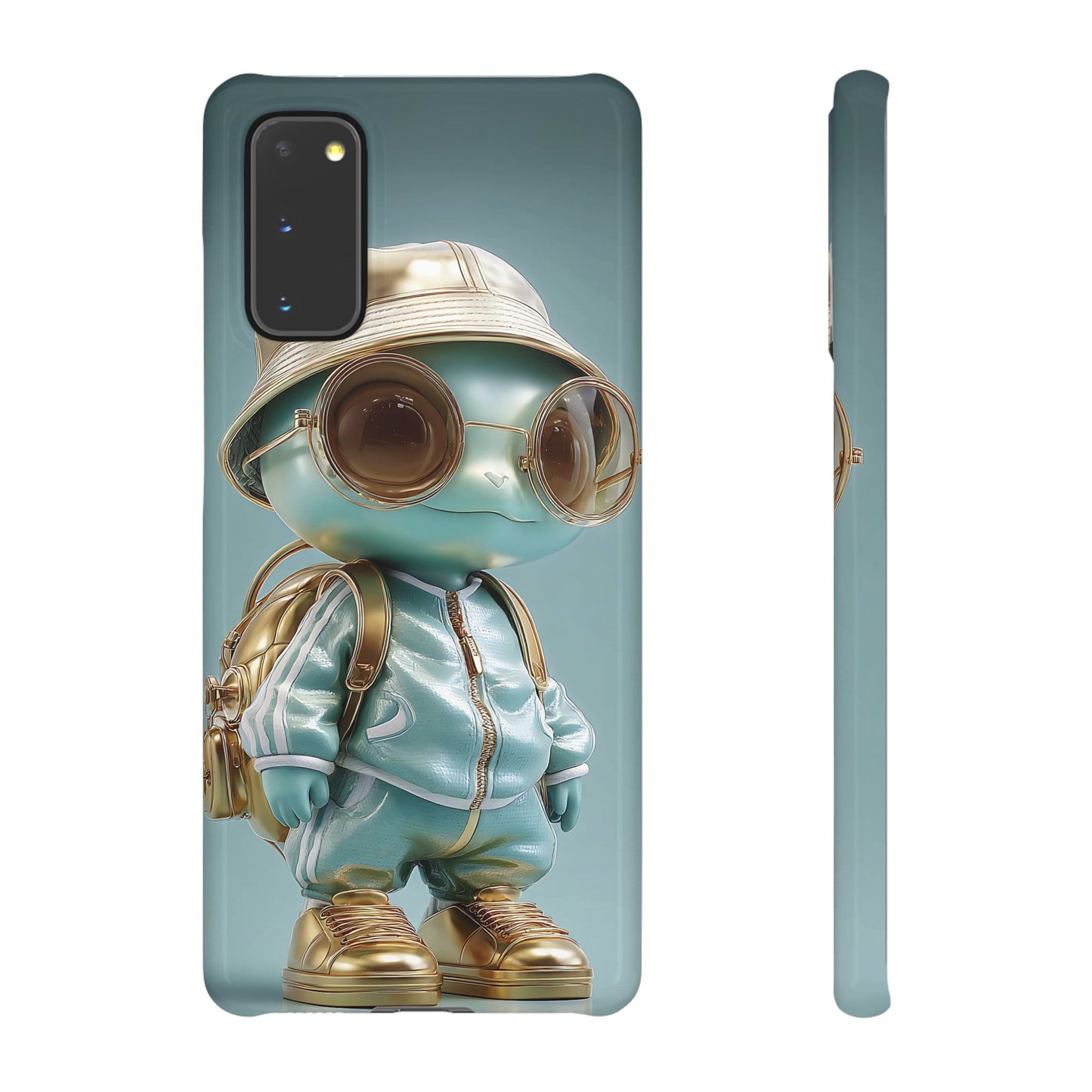 Trendy Character Snap Case for Phone, Cute Phone Cover, Gift for Kids, Cartoon Style Gadget Accessory, Fun Phone Protection