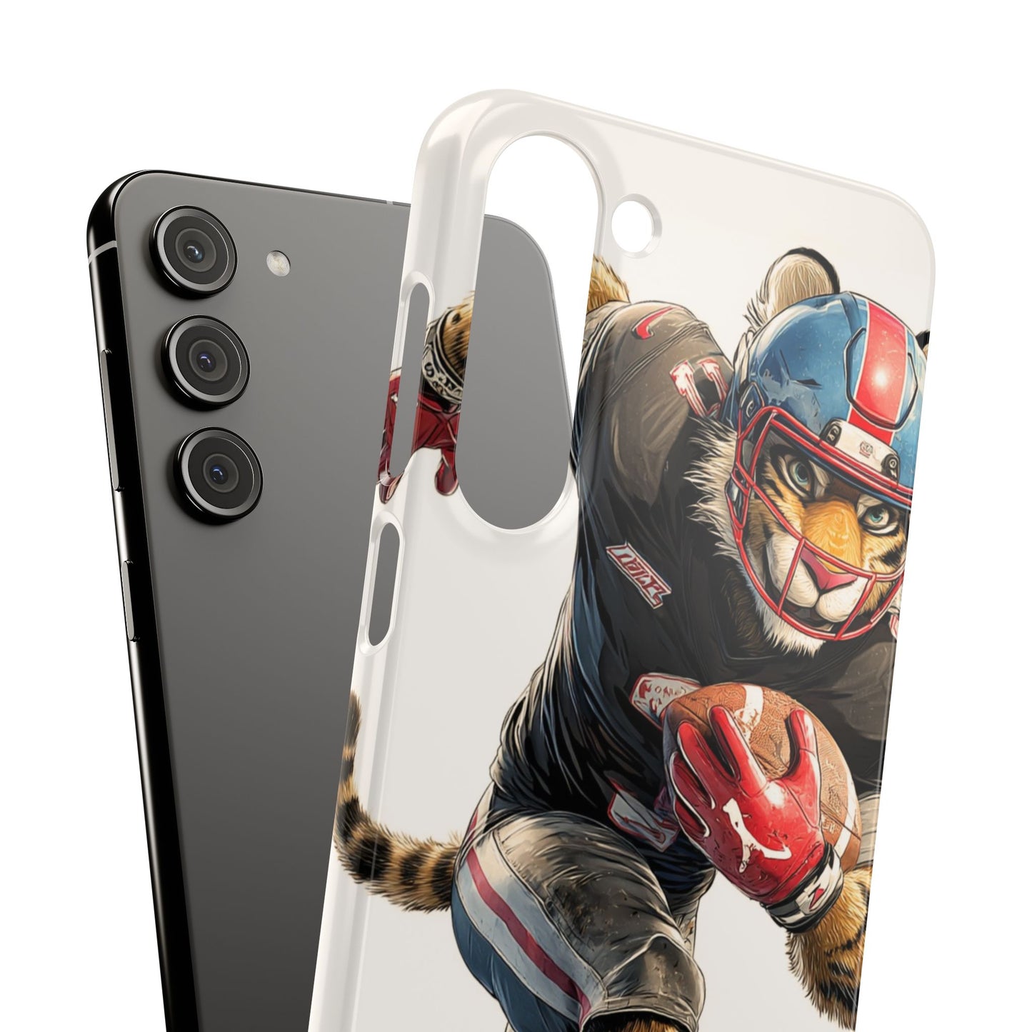 Sporty Animal Snap Cases for Phone, Unique Art, Gift for Sports Lovers, Fun Design for Gamers, iPhone Accessories