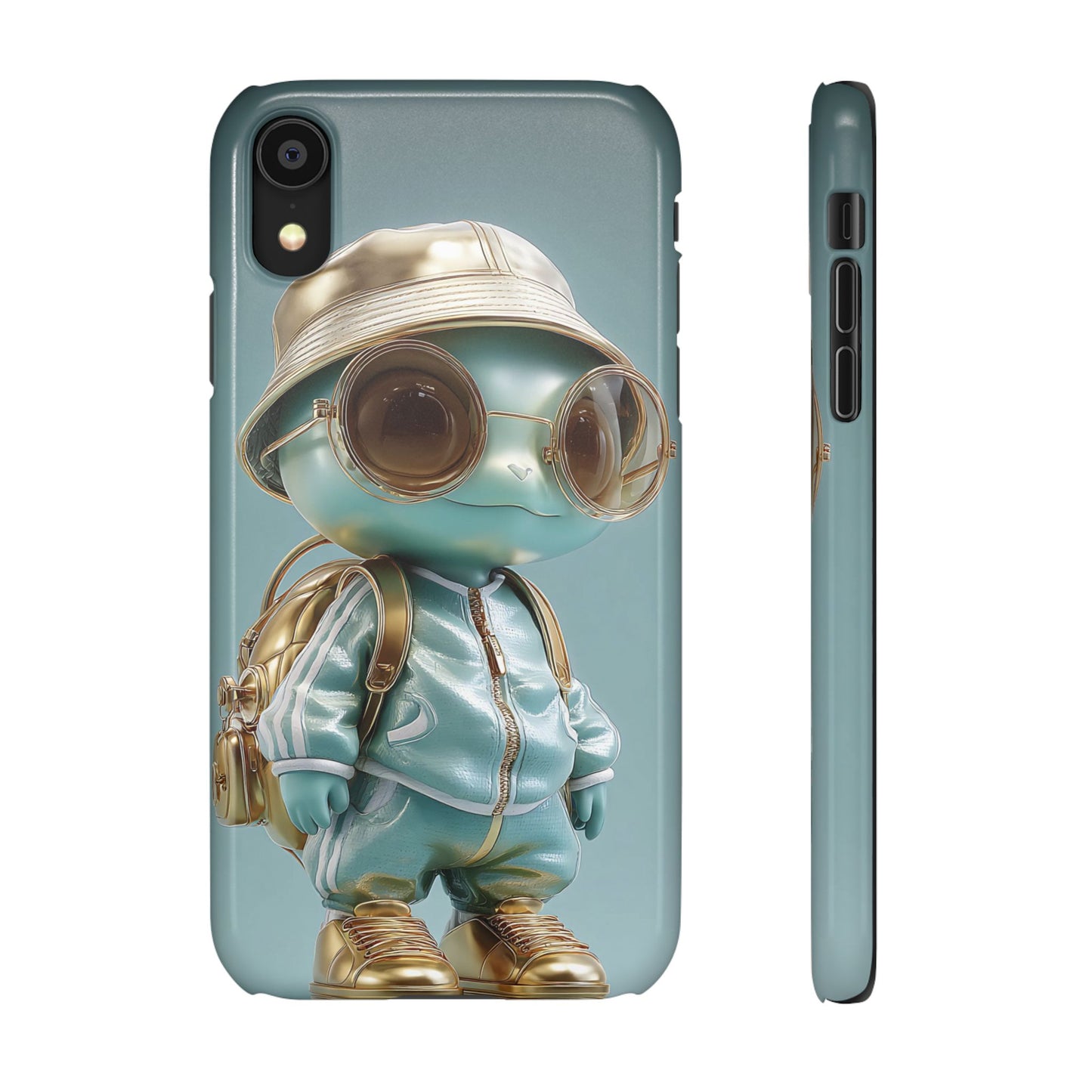 Trendy Character Snap Case for Phone, Cute Phone Cover, Gift for Kids, Cartoon Style Gadget Accessory, Fun Phone Protection
