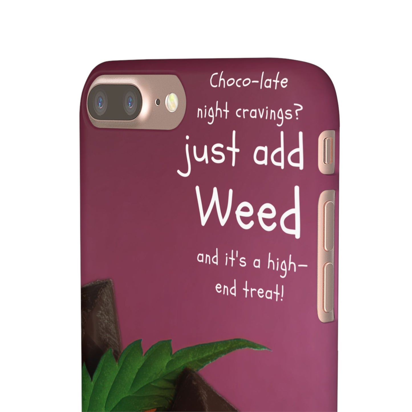 High-End Treat Snap Cases for Weed Enthusiasts Iphone and Samsung Phone Cover