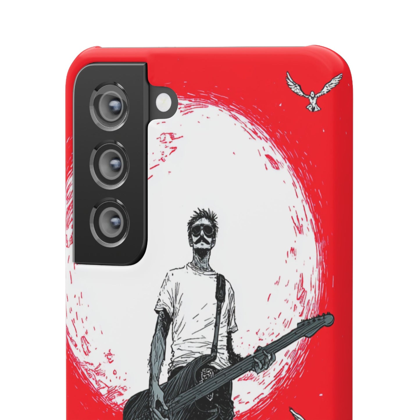 Rock & Roll Snap Cases - Music Lover's Phone Protection, Edgy Art, Gift for Guitarists, Cool Accessory for Teens