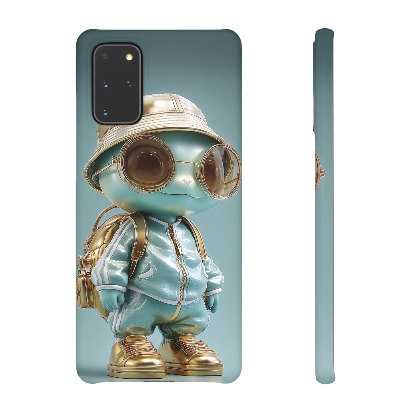Trendy Character Snap Case for Phone, Cute Phone Cover, Gift for Kids, Cartoon Style Gadget Accessory, Fun Phone Protection