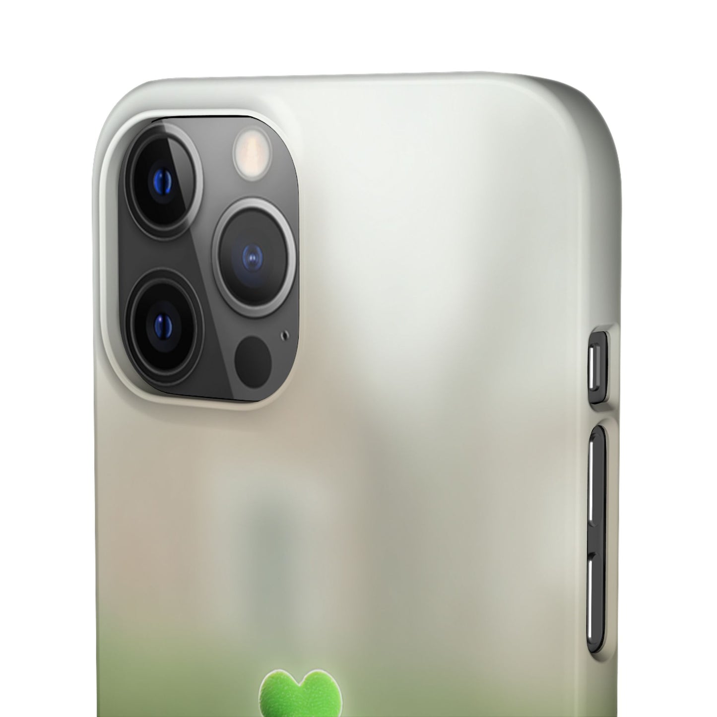 Cute Green Creature Phone Case, Snap Cases, Green Monster Phone Cover, Fun Phone Accessory, Playful Gift for Kids
