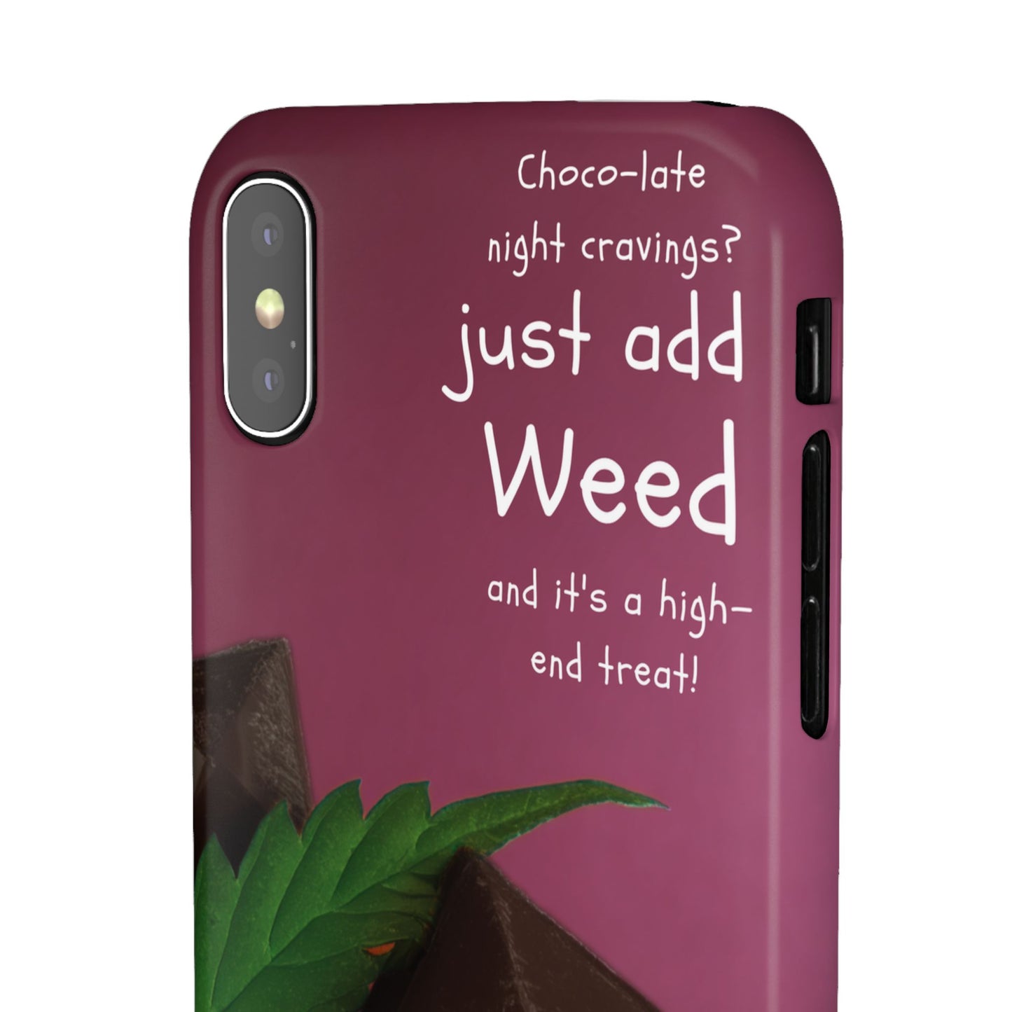 High-End Treat Snap Cases for Weed Enthusiasts Iphone and Samsung Phone Cover