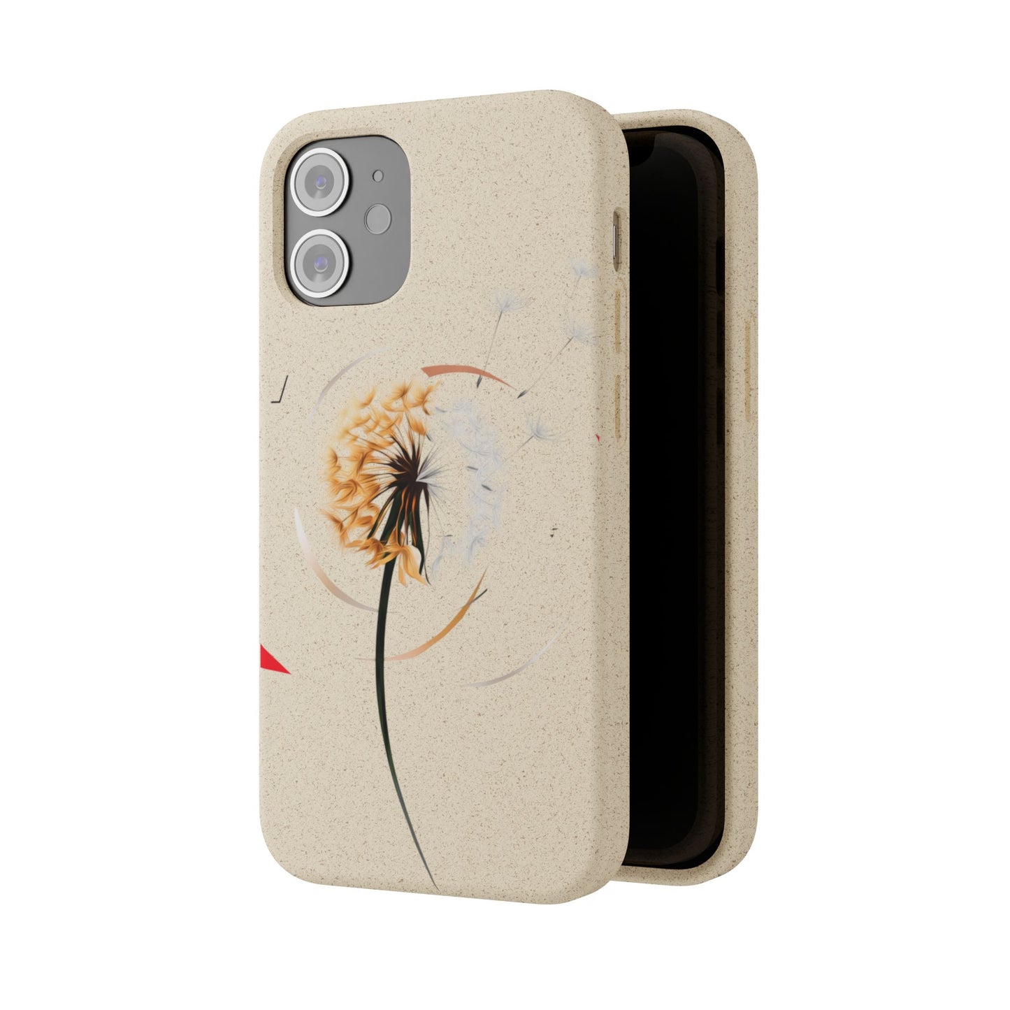 Plastic Free Eco-Friendly Phone Cases with Floral Design Sustainable Gift for Iphone and Samsungs