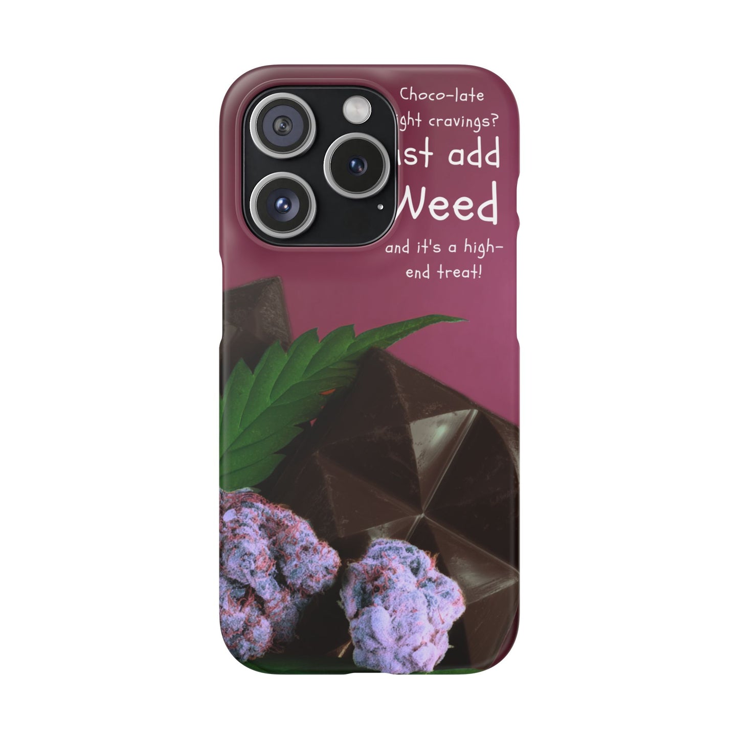 High-End Treat Snap Cases for Weed Enthusiasts Iphone and Samsung Phone Cover