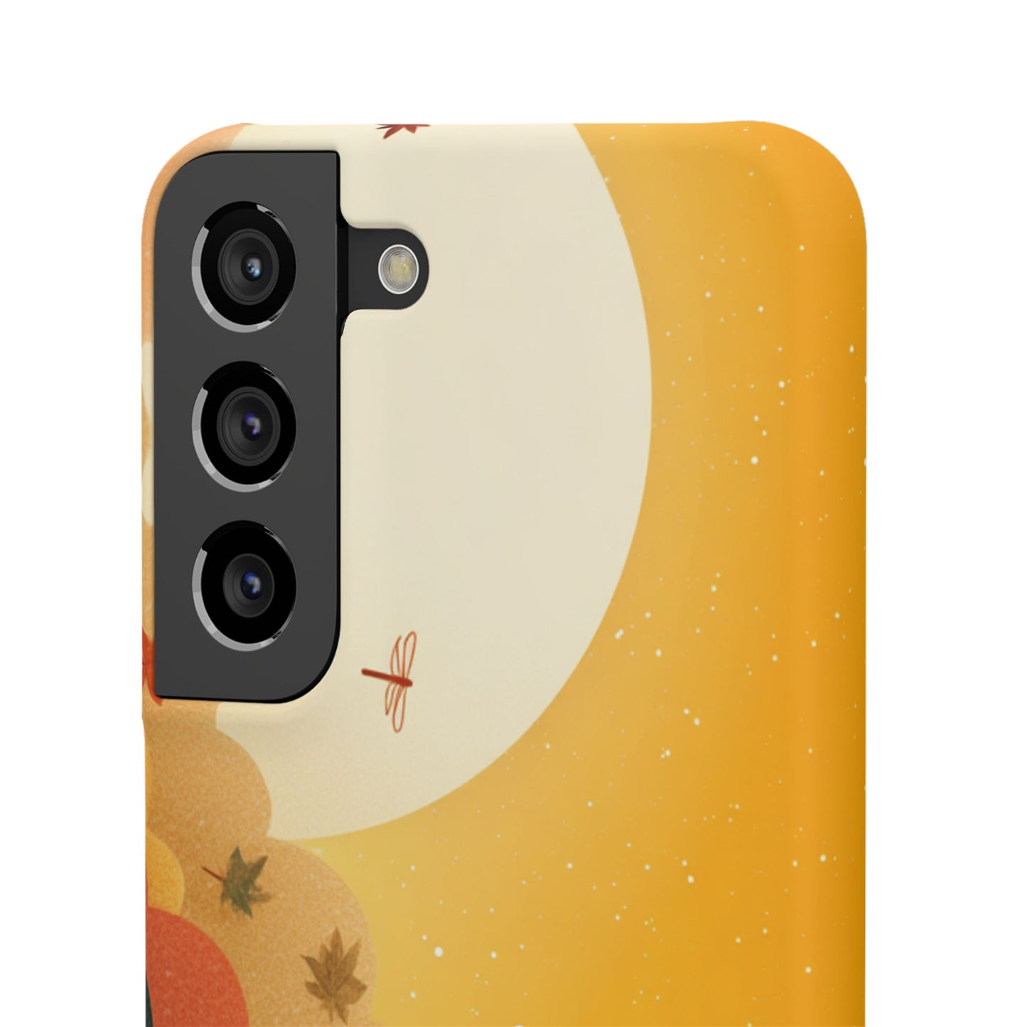 Autumn Sunset Snap Case, Fall Phone Cover, Nature-Themed Accessory, Gift for Her, Seasonal Aesthetic