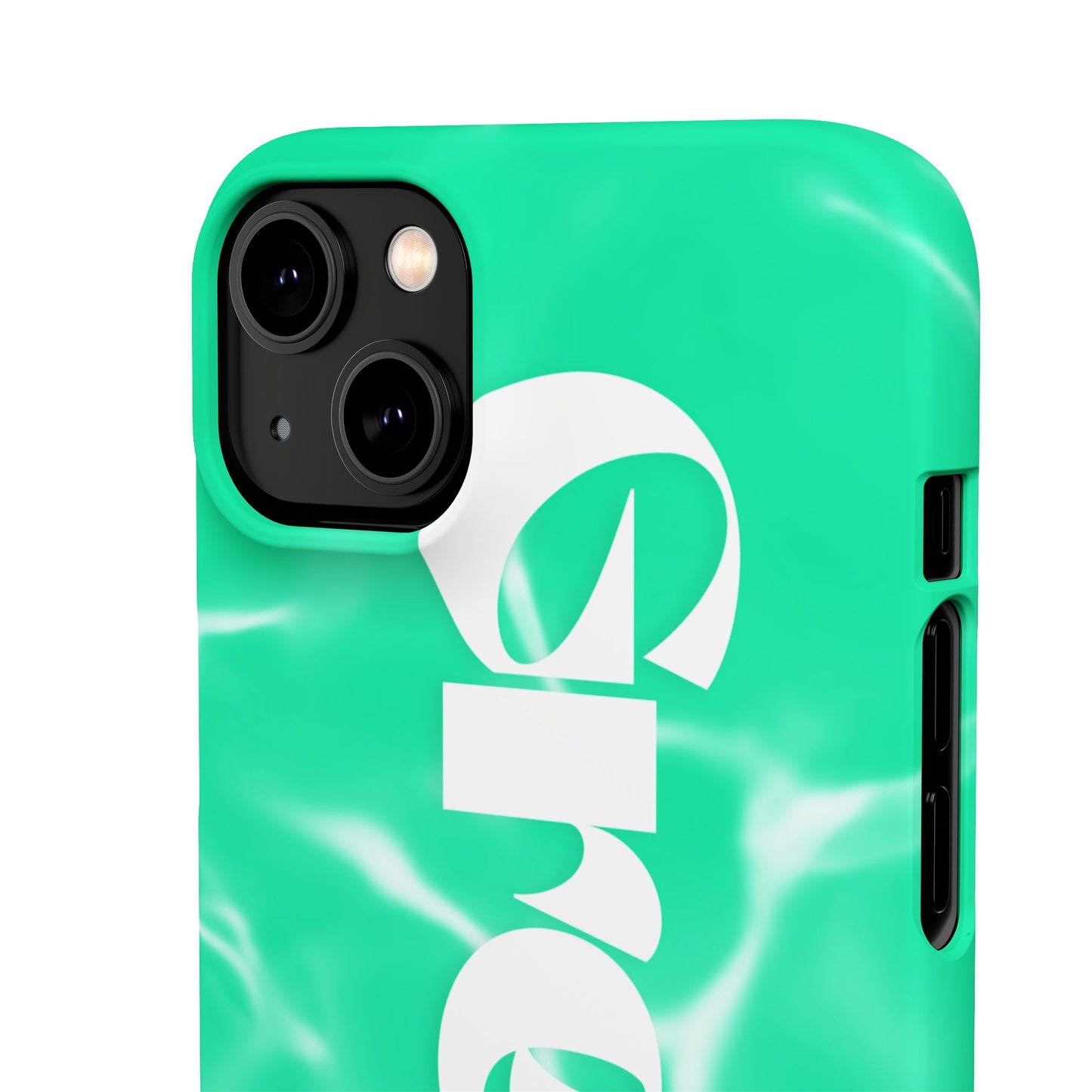 Aqua Pool Vibe Snap Case, Tropical Phone Cover, Summer Accessory, Trendy Gift for Friends, Beach Lover's Essential