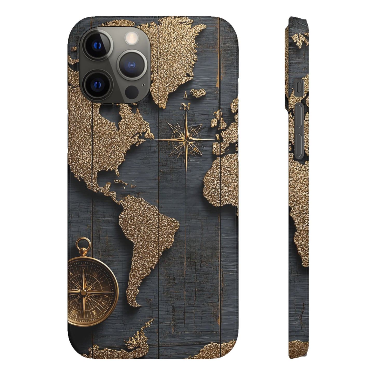 Vintage World Map Snap Cases - Travel Lover Gift, Phone Protection, Unique Phone Cover, Adventure Accessories