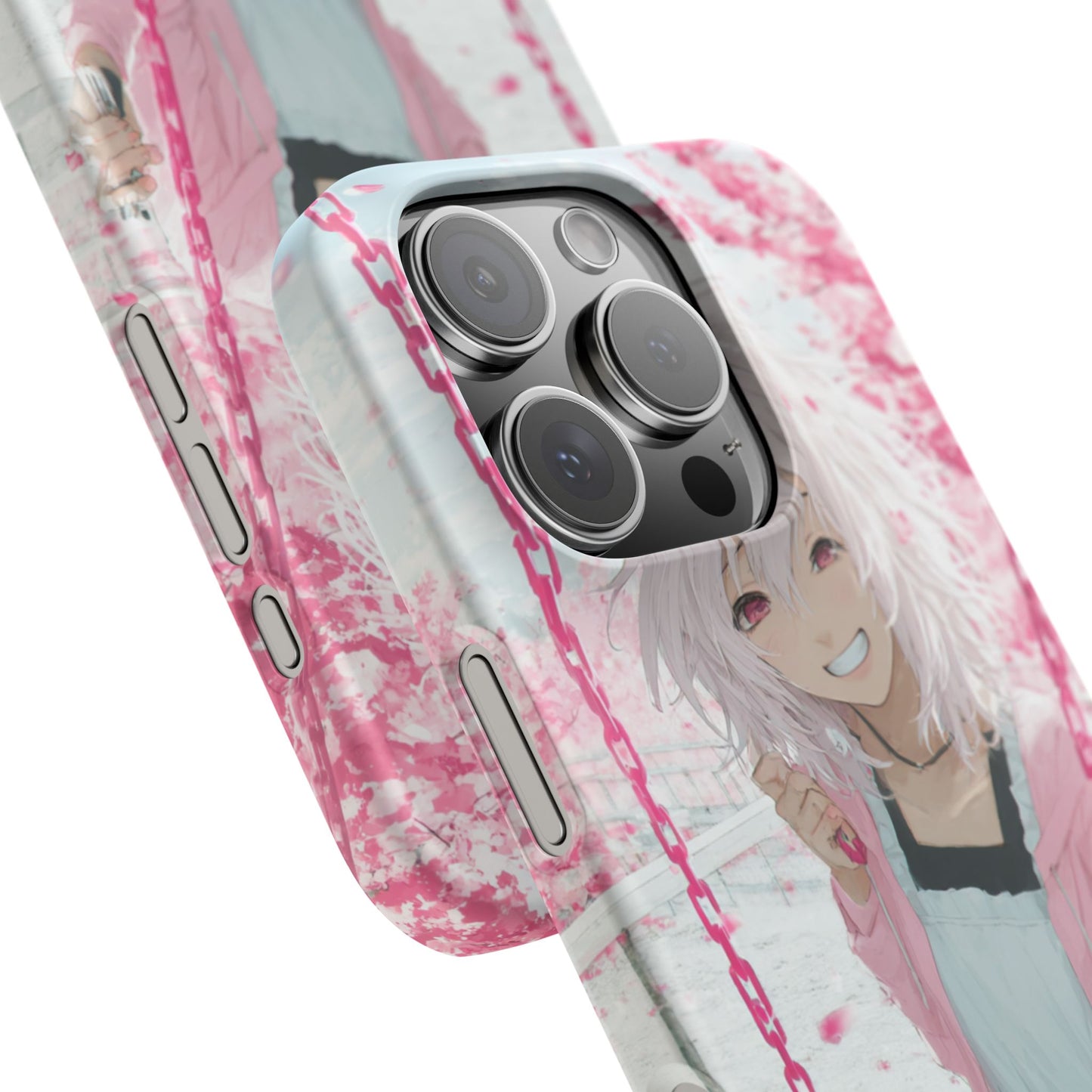 Anime Character Snap Cases for Phone, Cute Aesthetic Phone Cover, Gifts for Otaku, Floral Design, Unique Phone Cases