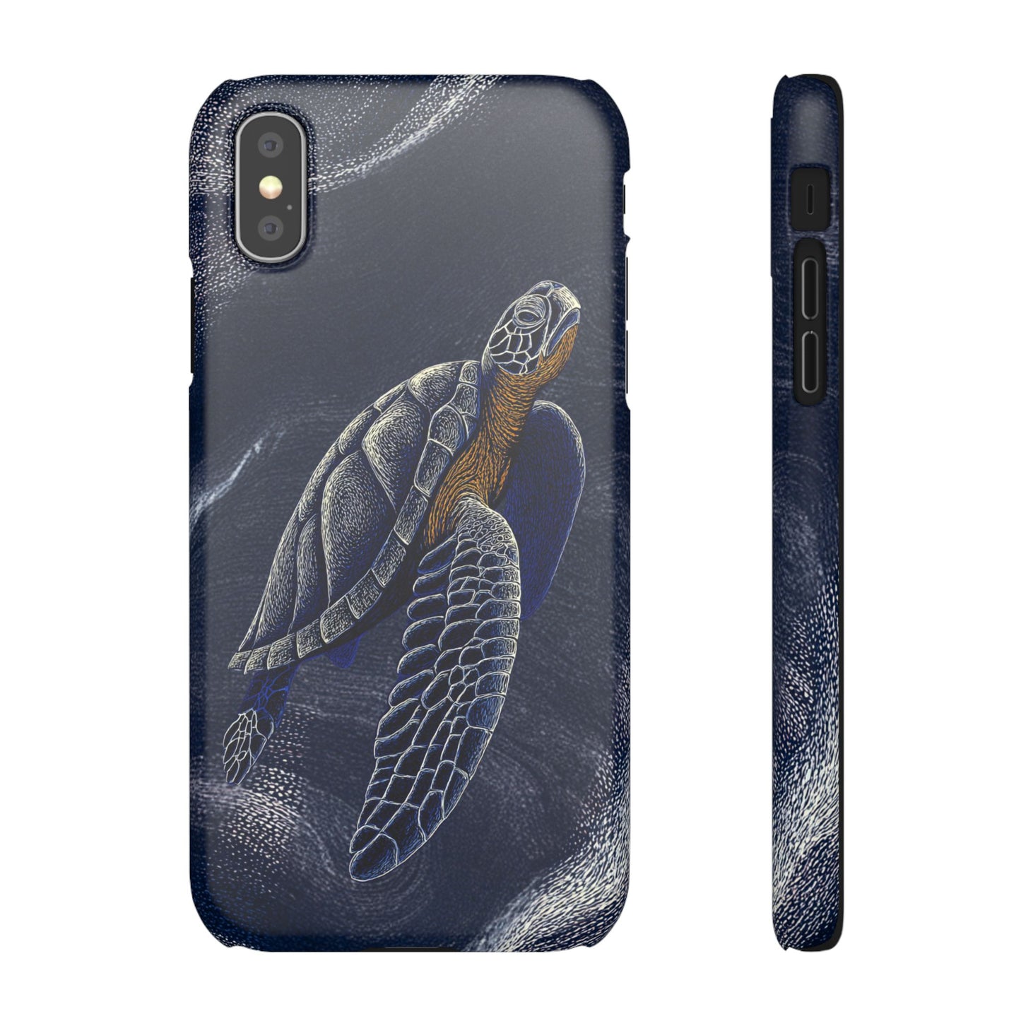 Marine Turtle Snap Case for Nature Lovers Phone Covers For Iphones and Samsungs Customization and Free Shipping Avvialable