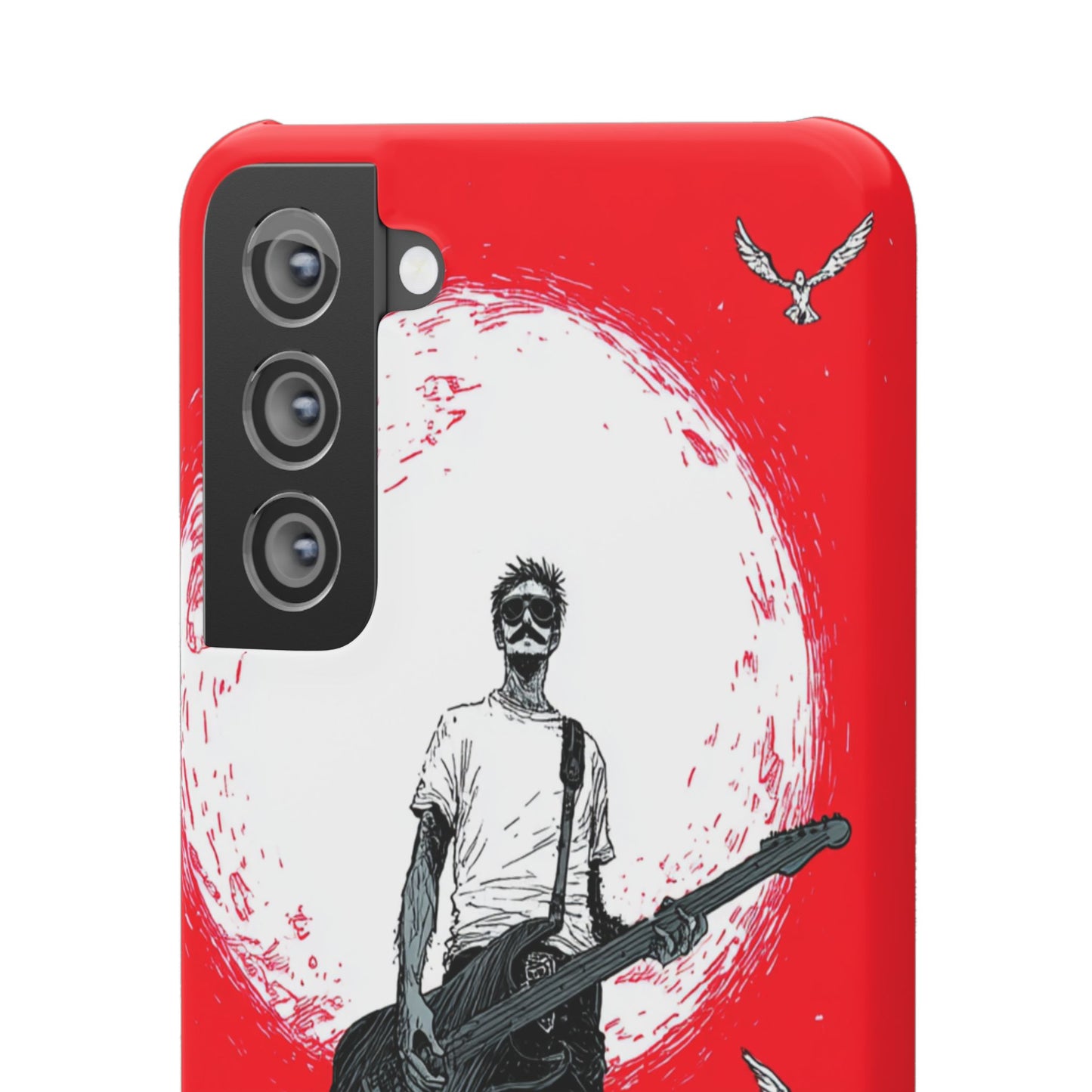 Rock & Roll Snap Cases - Music Lover's Phone Protection, Edgy Art, Gift for Guitarists, Cool Accessory for Teens