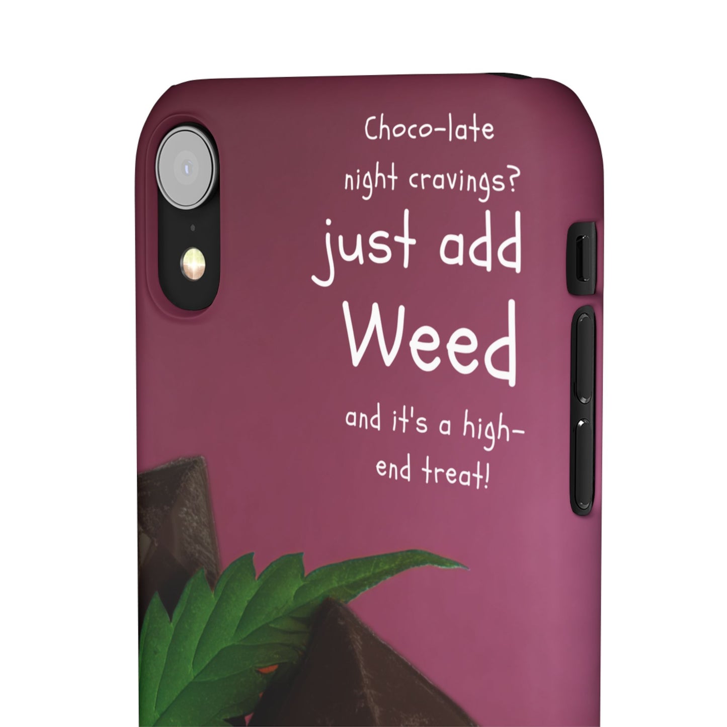 High-End Treat Snap Cases for Weed Enthusiasts Iphone and Samsung Phone Cover