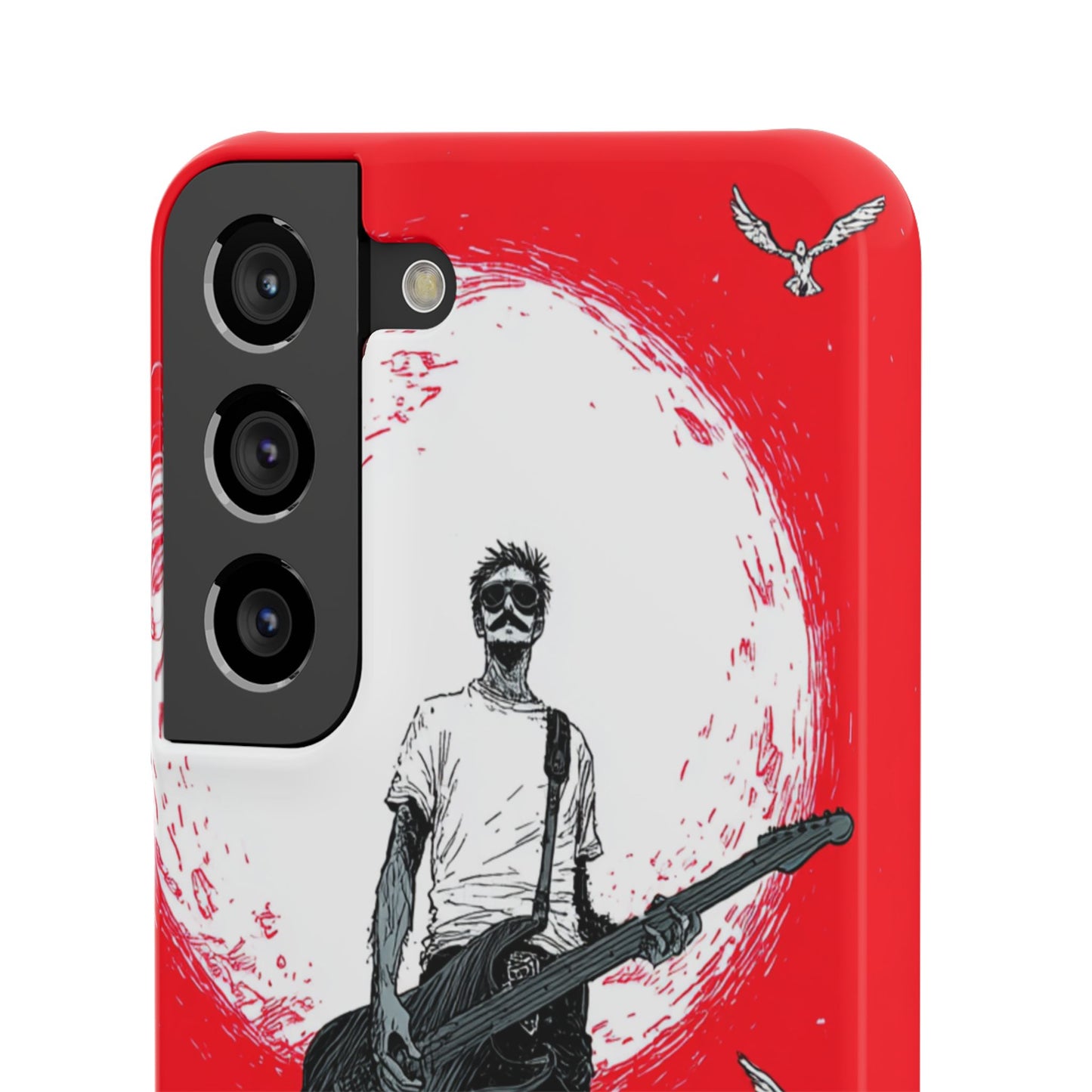 Rock & Roll Snap Cases - Music Lover's Phone Protection, Edgy Art, Gift for Guitarists, Cool Accessory for Teens