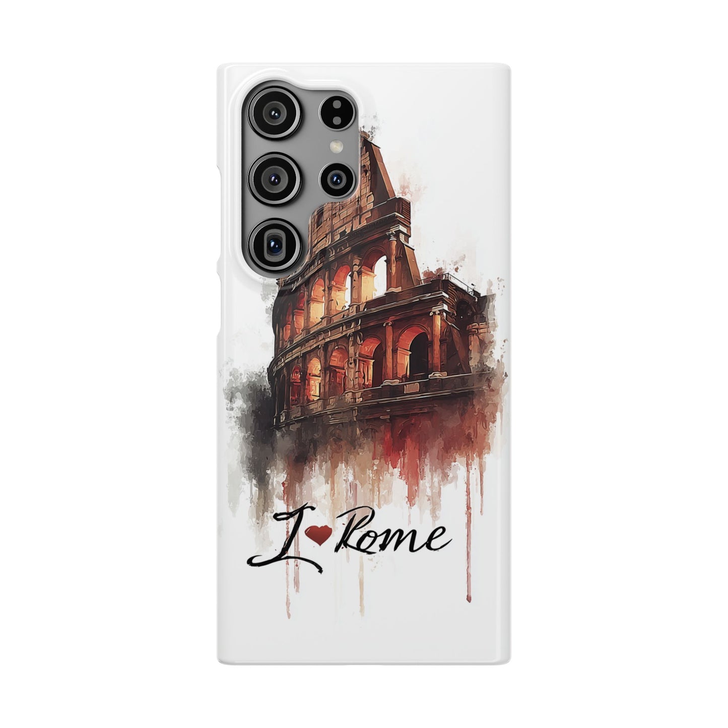 I Love Rome Snap Cases, Urban Phone Covers, Travel Accessories, Gift for Travelers, City Love Merch