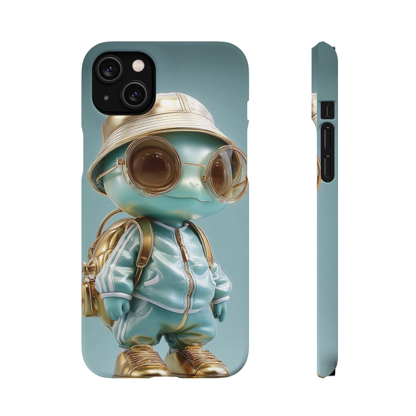 Trendy Character Snap Case for Phone, Cute Phone Cover, Gift for Kids, Cartoon Style Gadget Accessory, Fun Phone Protection