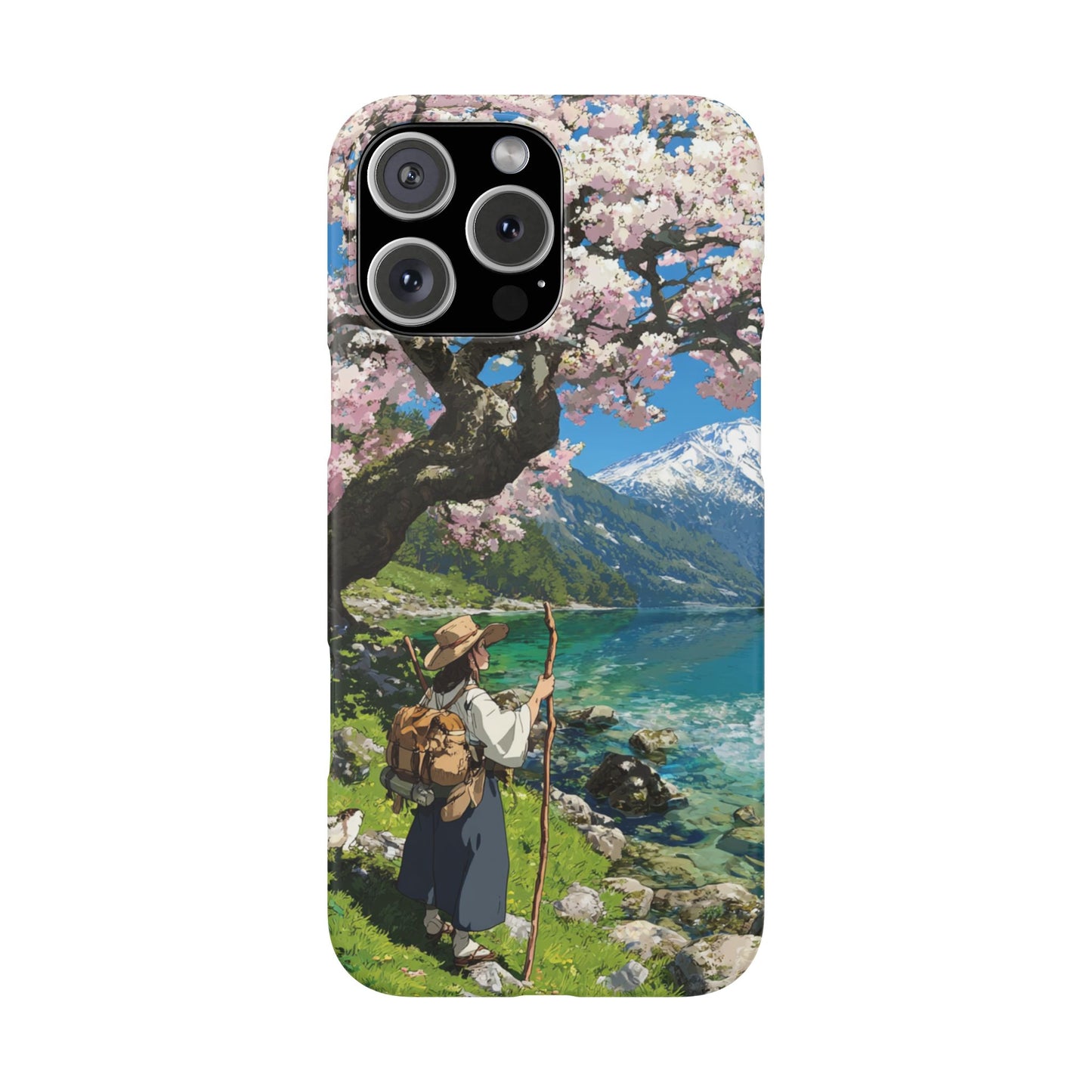 Nature-Inspired Snap Cases for Phone Protection, Floral Phone Covers, Cherry Blossom Aesthetic, Gifts for Nature Lovers, Spring Accessories