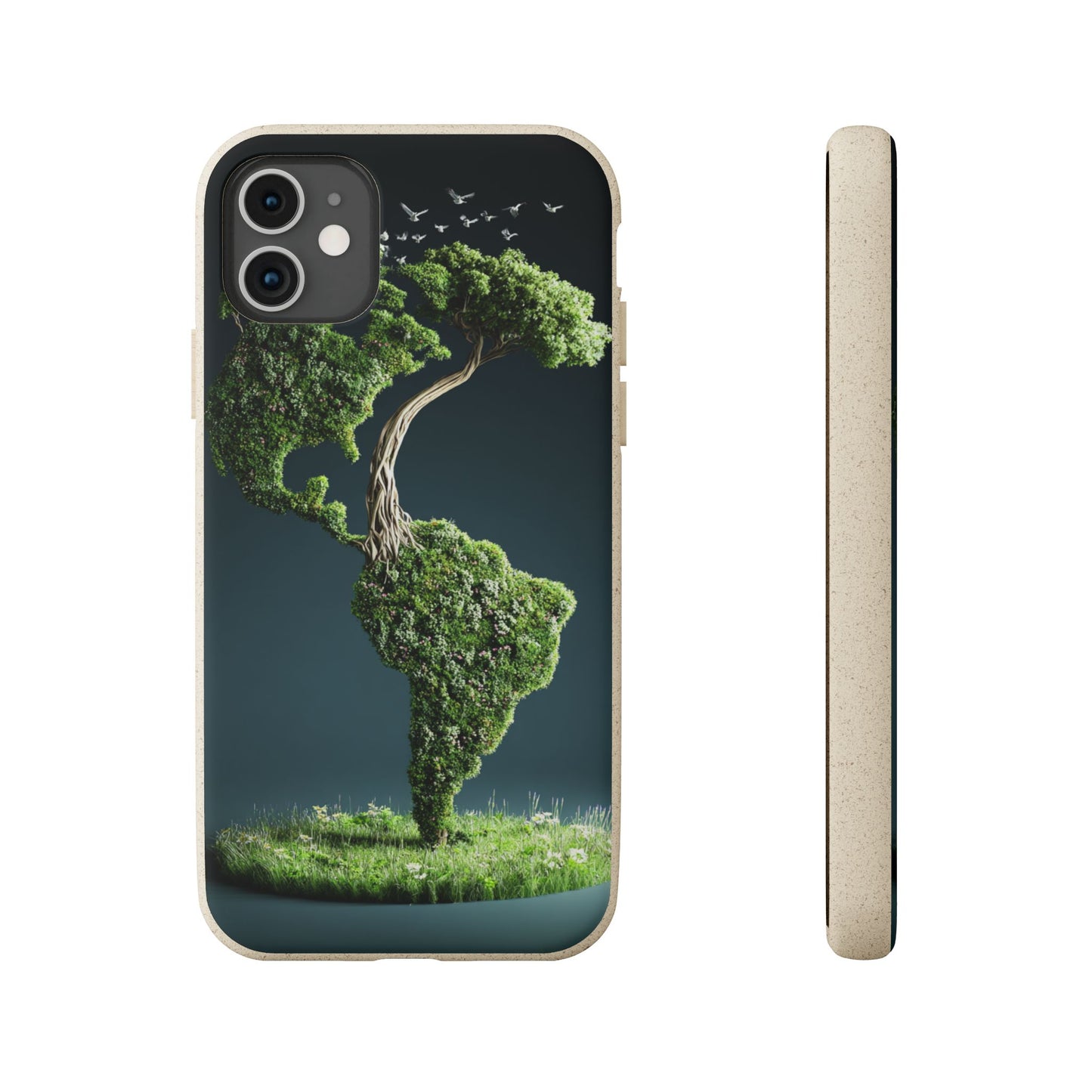 Eco-Friendly Phone Case | Biodegradable Cases for Nature Lovers, Sustainable Gift, Earth Day, Green Living, Eco-Conscious