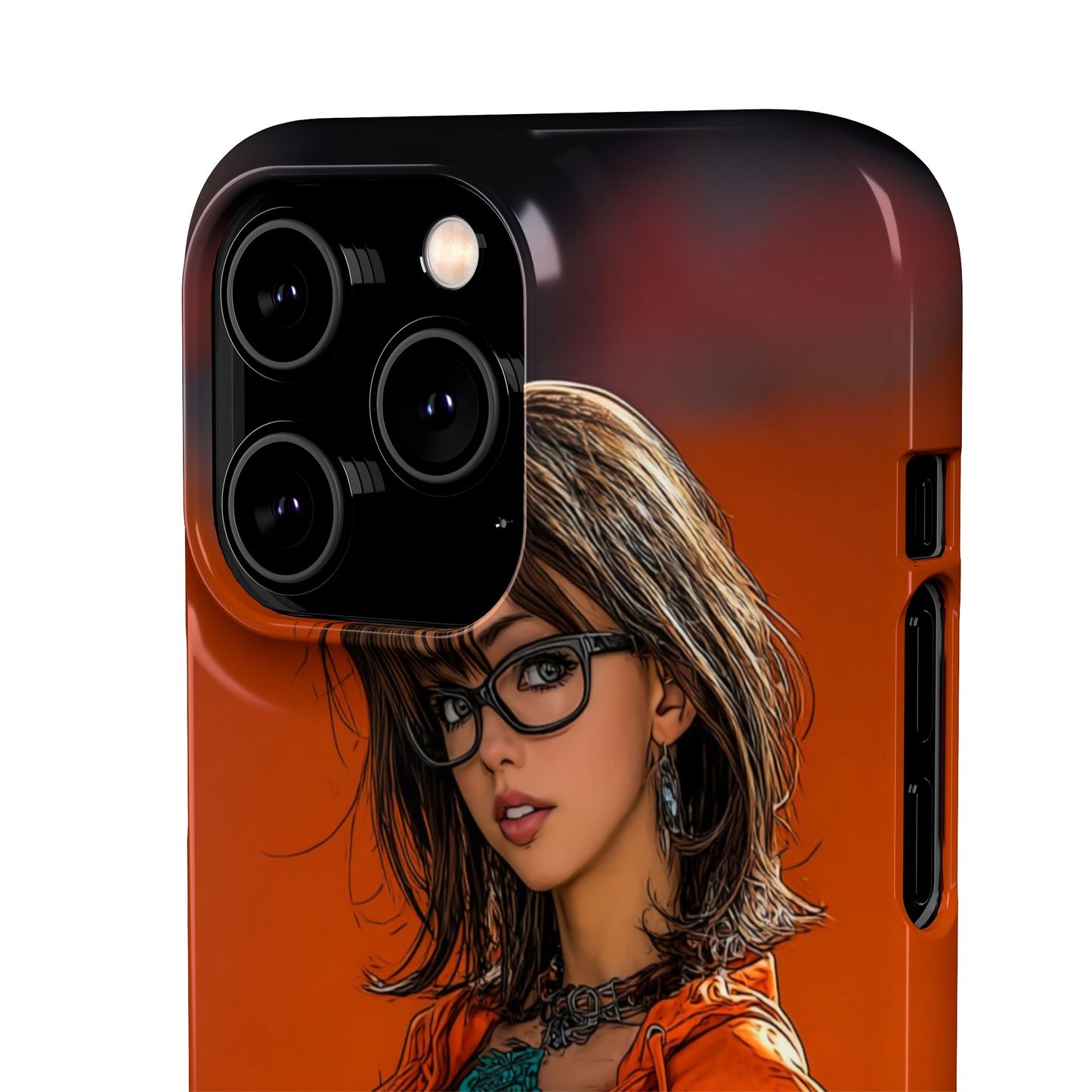 Velma Dinkley Cleveland Browns Fan Snap Cases, Phone Cover, Cartoon Style Art, Custom Case, Protective Shell