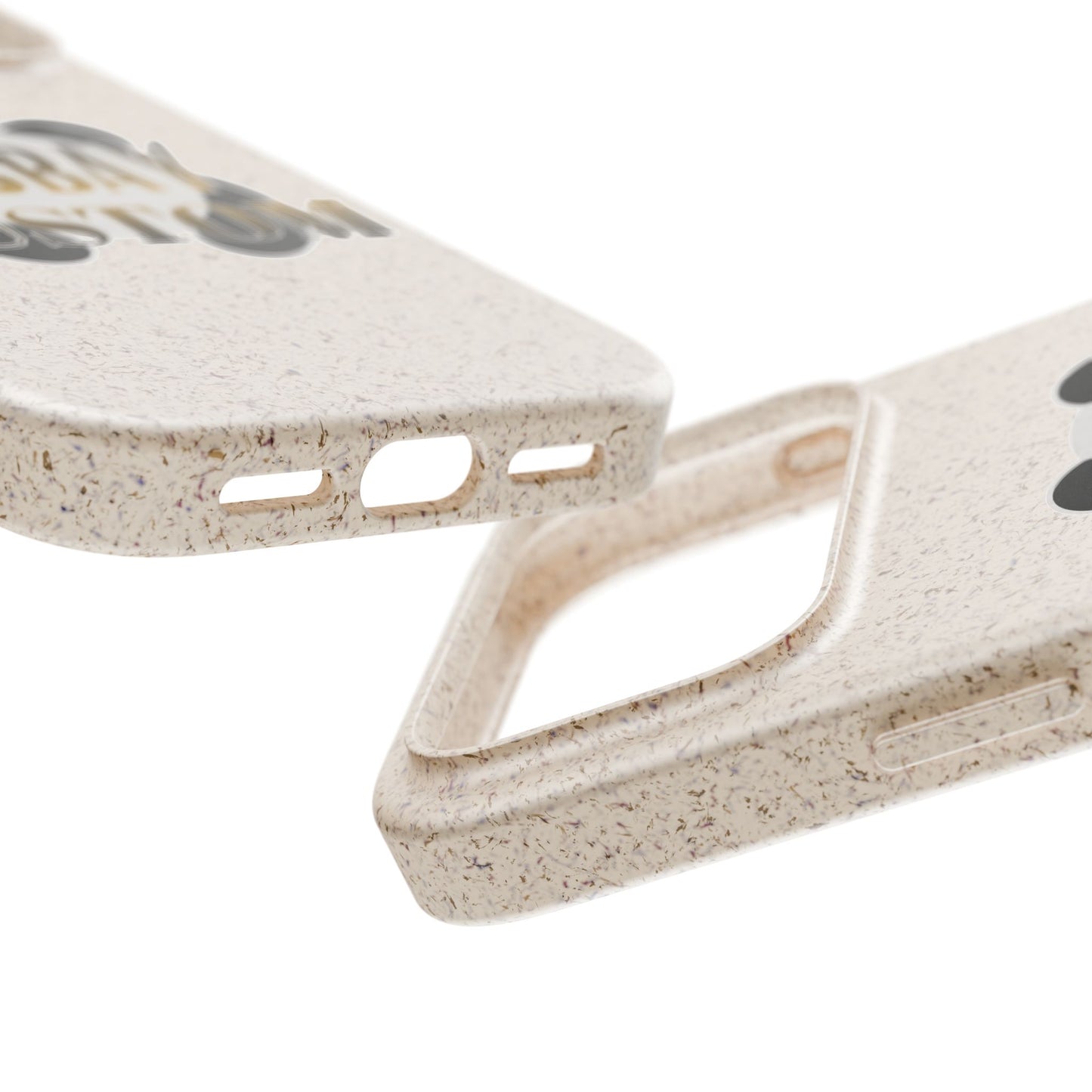 Biodegradable Panda Phone Case — Eco-Friendly Customizable iPhone Cover
