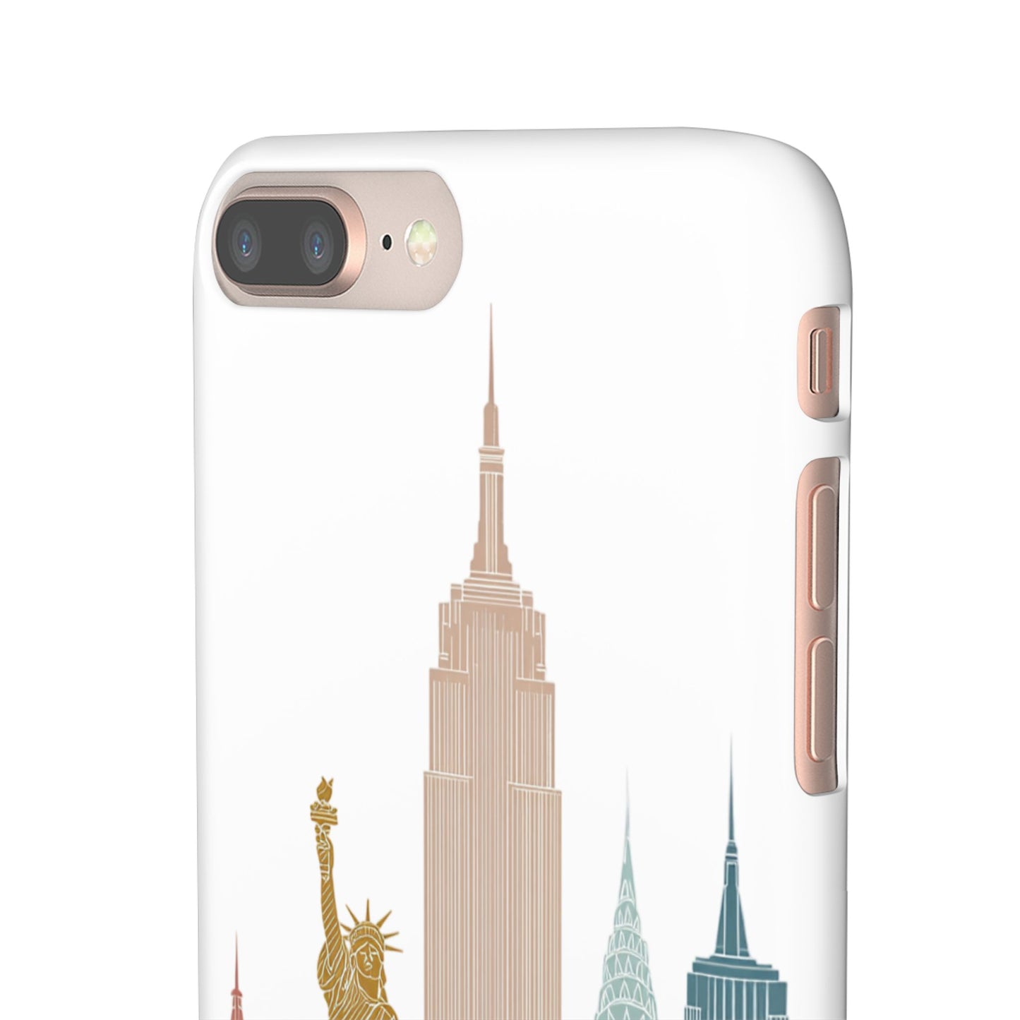 Stylish New York Snap Case, Urban Phone Cover, Cityscape Phone Case, Gift for Travelers, Trendy Protective Case