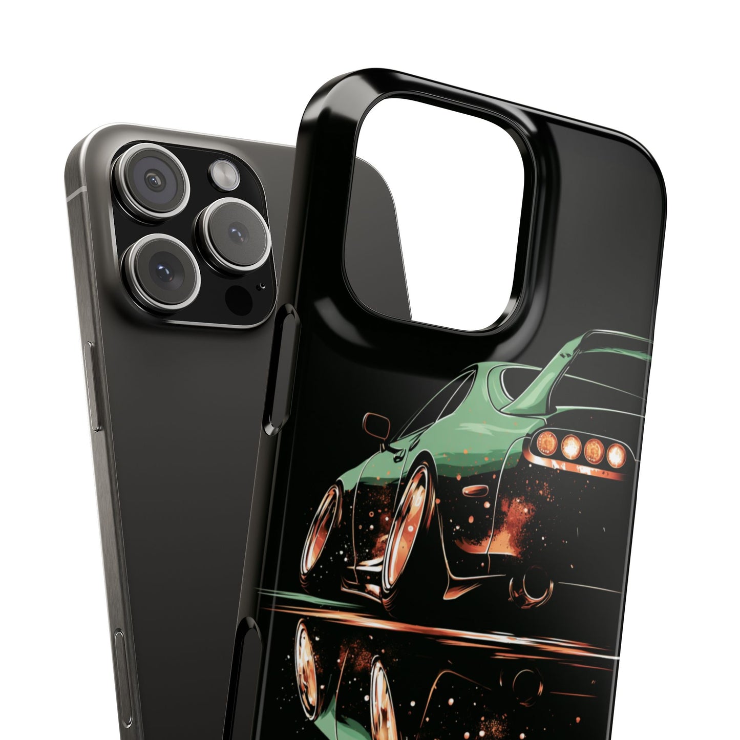 A80 MK4 Green Supra Art Snap Case and Protective Phone Cover For iPhone and Samsung