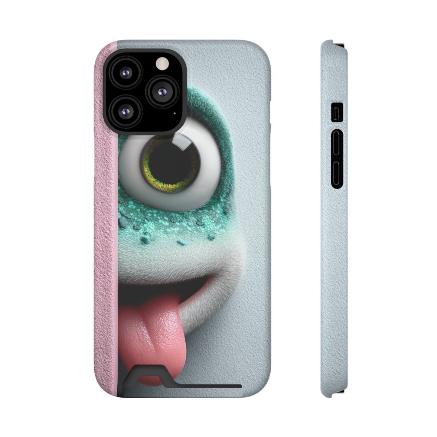 Funky Card Holder Phone Case - Whimsical Design, Cute Gift, Unique Accessories, Fun Mobile Cover, Stylish Phone Protection