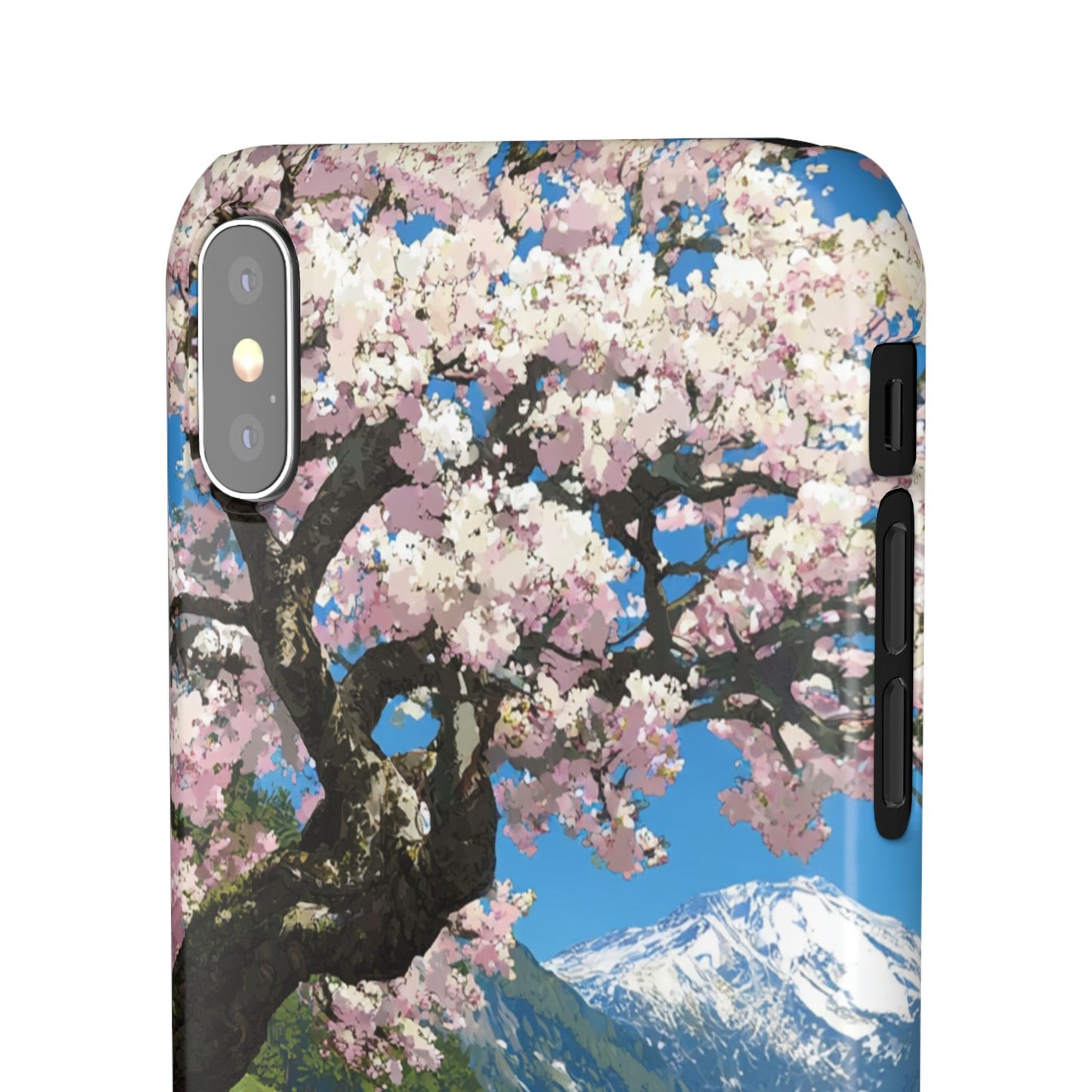 Nature-Inspired Snap Cases for Phone Protection, Floral Phone Covers, Cherry Blossom Aesthetic, Gifts for Nature Lovers, Spring Accessories