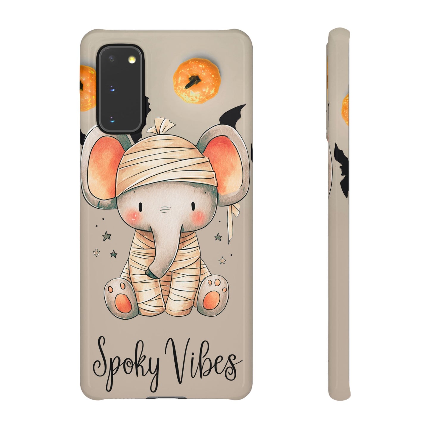 Halloween Vibe Elephant Snap Case for iPhone and Samsung