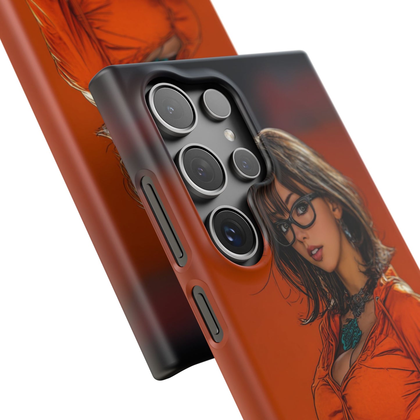 Velma Dinkley Cleveland Browns Fan Snap Cases, Phone Cover, Cartoon Style Art, Custom Case, Protective Shell