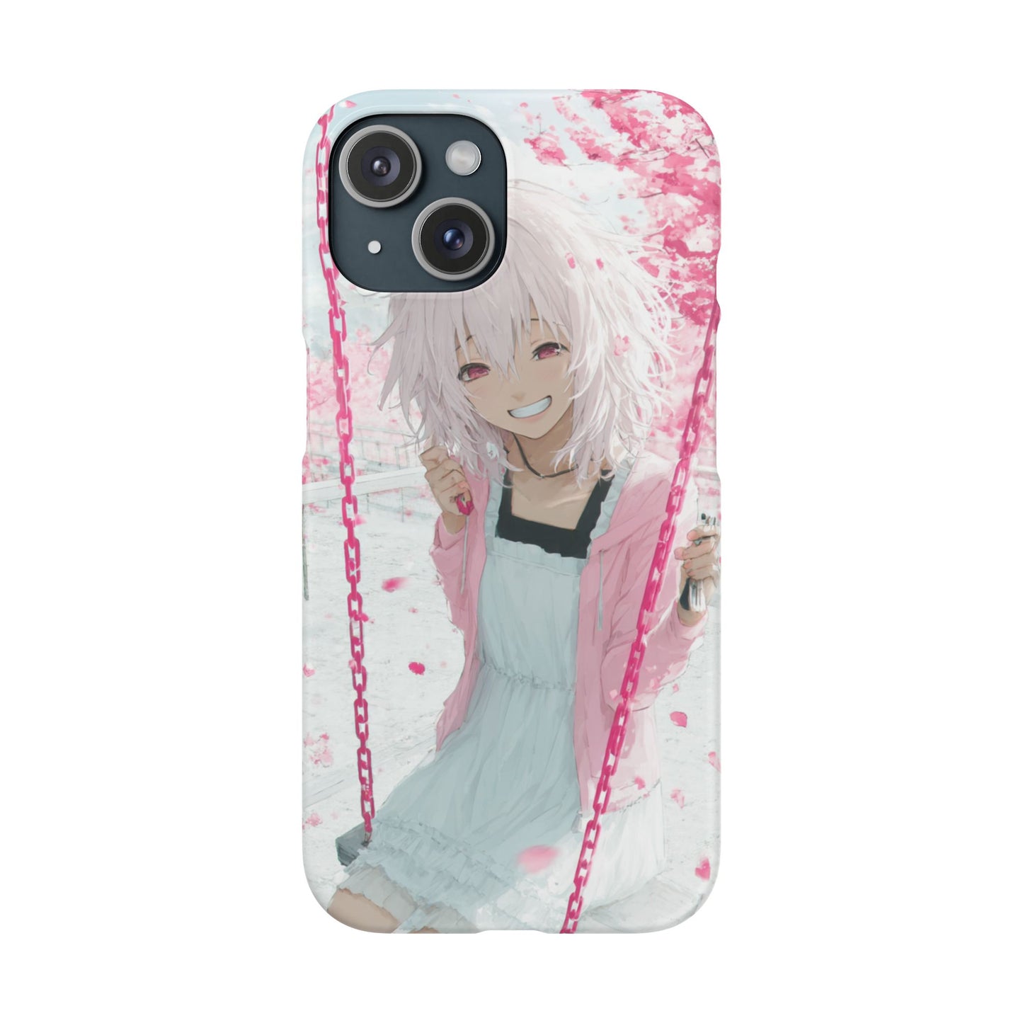 Anime Character Snap Cases for Phone, Cute Aesthetic Phone Cover, Gifts for Otaku, Floral Design, Unique Phone Cases