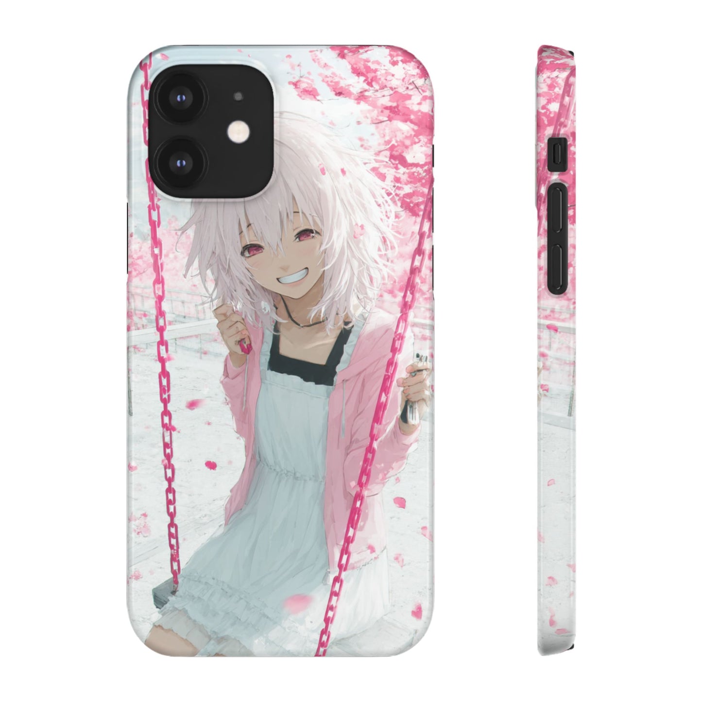 Anime Character Snap Cases for Phone, Cute Aesthetic Phone Cover, Gifts for Otaku, Floral Design, Unique Phone Cases