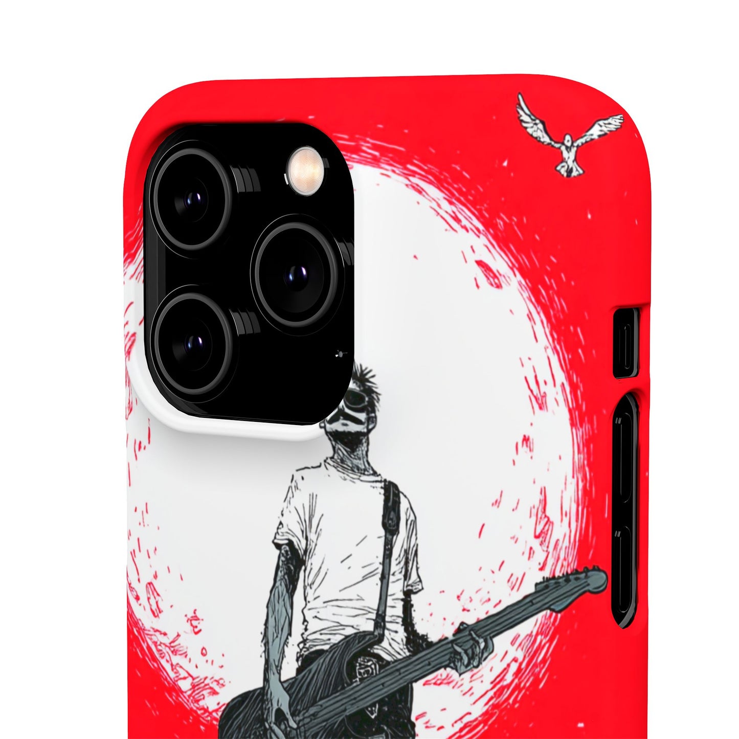 Rock & Roll Snap Cases - Music Lover's Phone Protection, Edgy Art, Gift for Guitarists, Cool Accessory for Teens